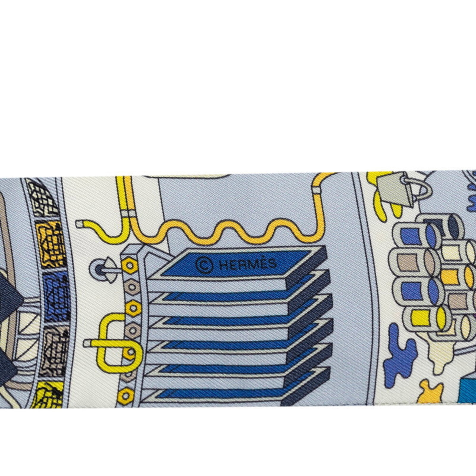 Silk Hermes Scarf - 3