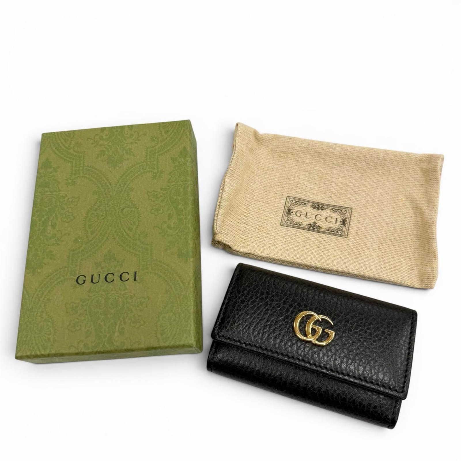 Keycase Leather Gucci - 2