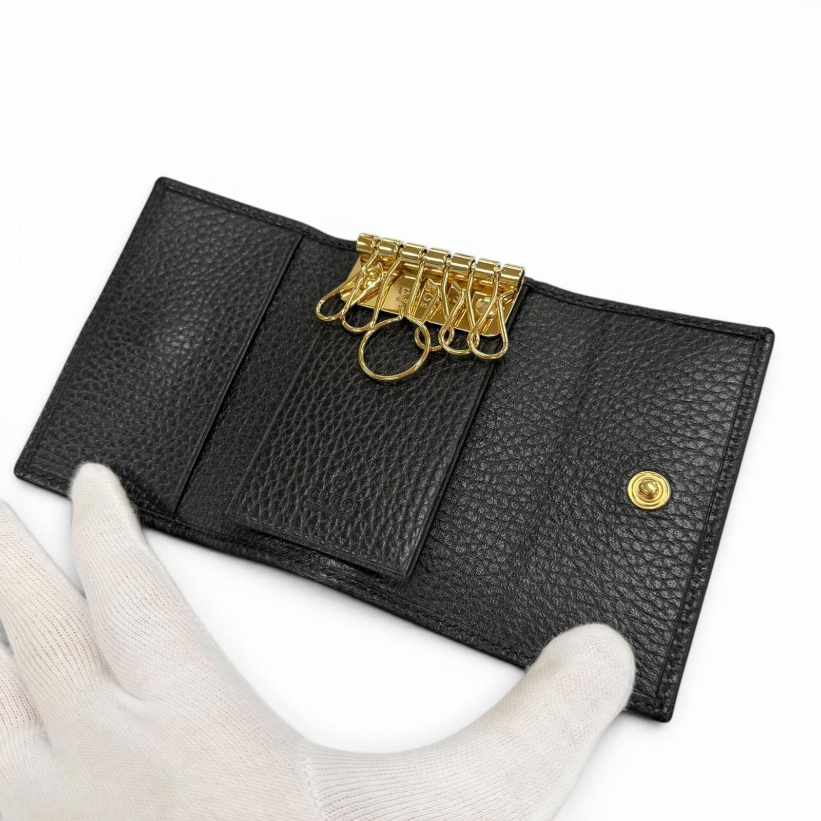 Keycase Leather Gucci - 6