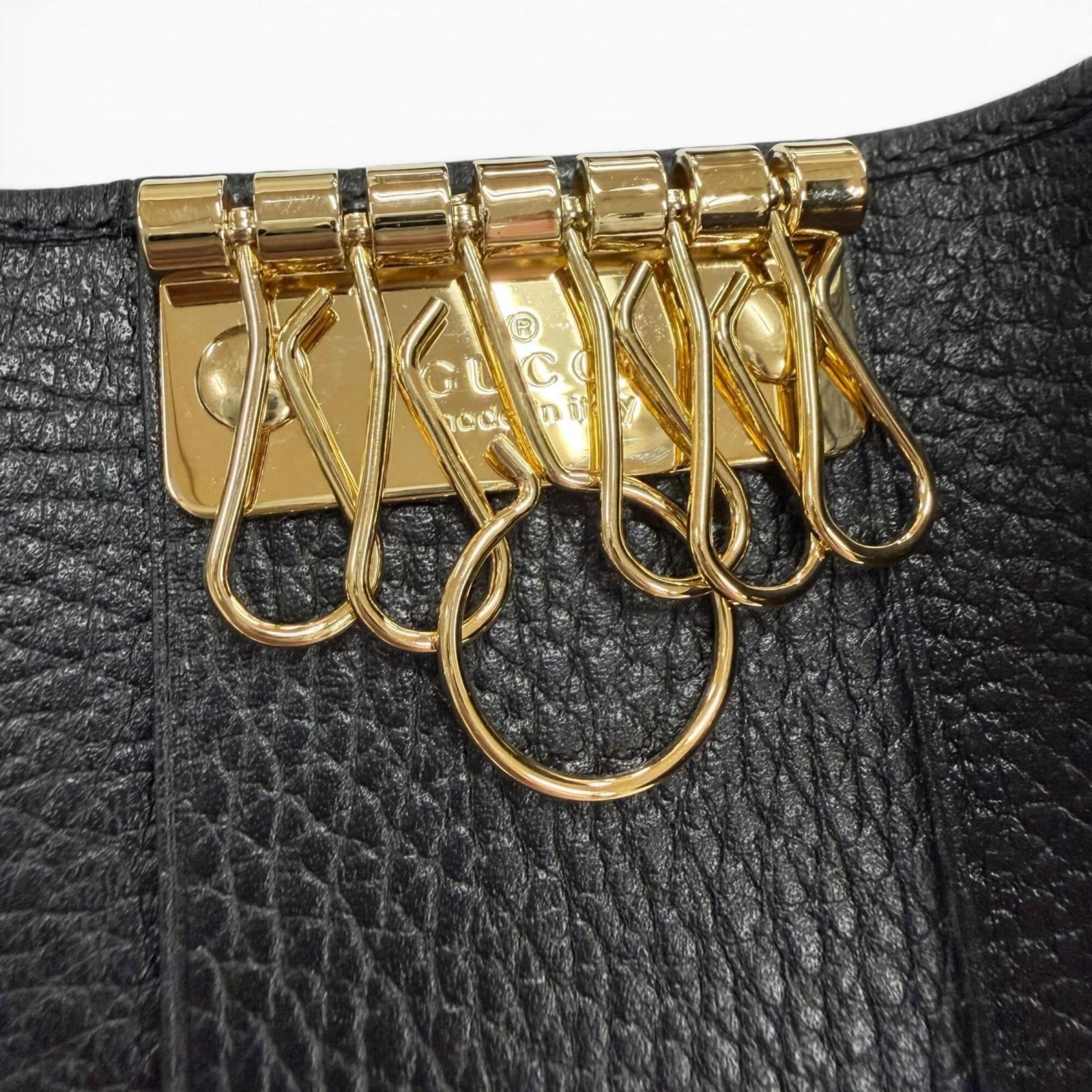 Keycase Leather Gucci - 9
