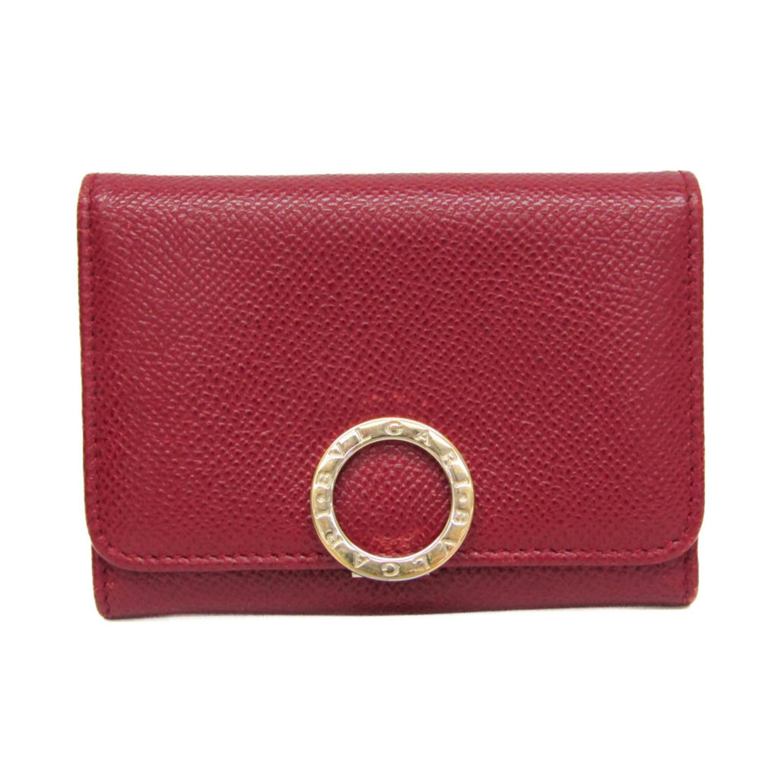 Bvlgari Card Case Leather: Bvlgari Card Case Leather The Bvlgari Card Case Leather is a stylish and functional accessory, featuring a rich red leather exterior with an inner card holder and open pocket. Made from high-quality