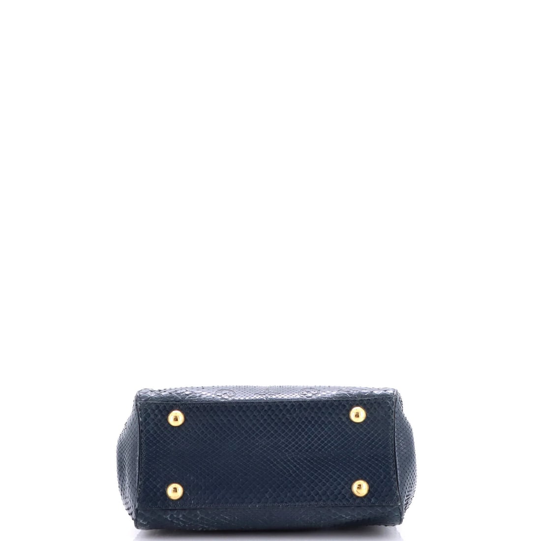 Louis Vuitton Montaigne Handbag Monogram Embossed Python BB - 4