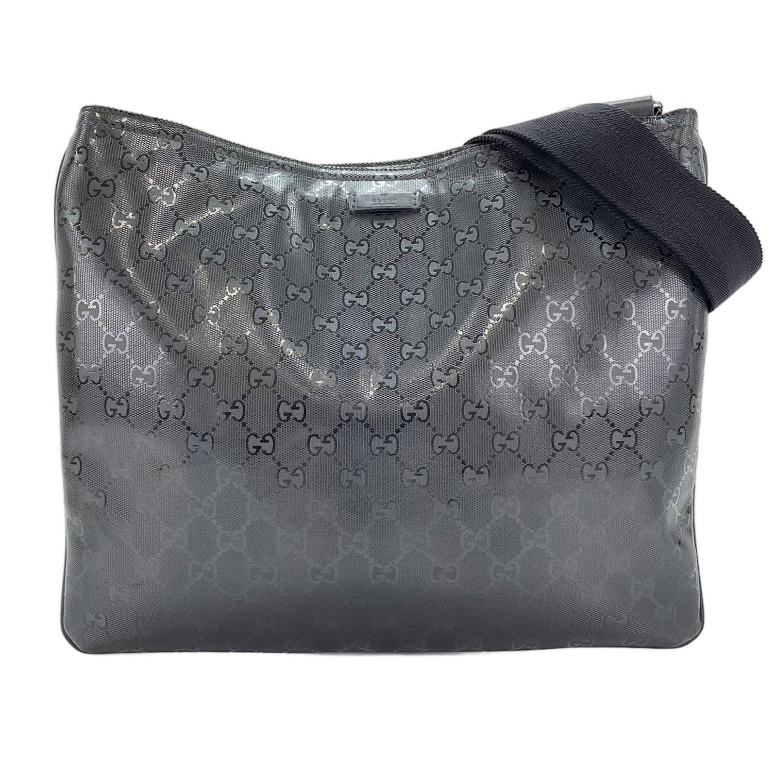 Gucci Bag Gg Imprim: Gucci Bag Gg Imprim The Gucci GG Imprim shoulder bag boasts a sleek black design, featuring the iconic GG Imprim pattern. Measuring 30cm x 35cm x 5.00mm, this stylish bag is perfect for everyday use,