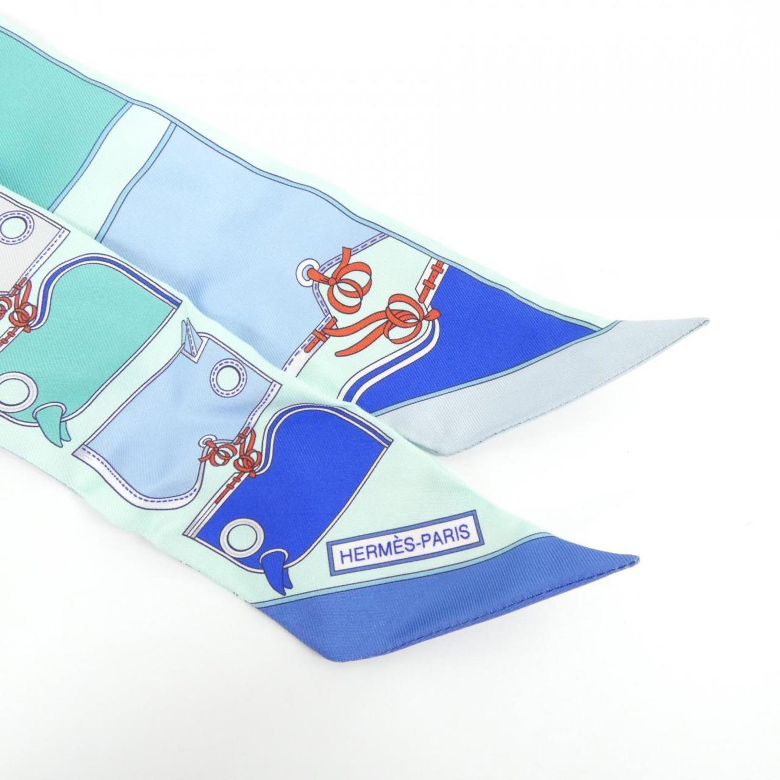 Silk Hermes Scarf - 2