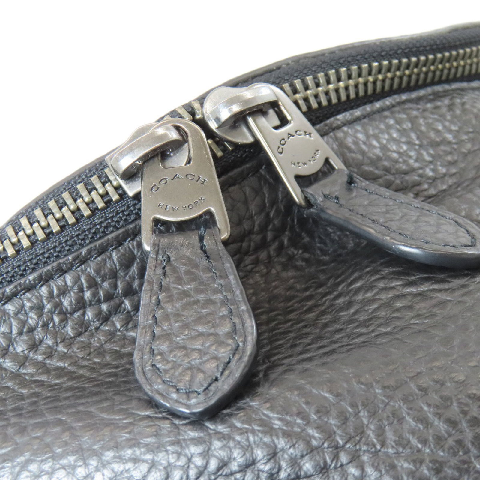 Leather Backpack Coach - 11