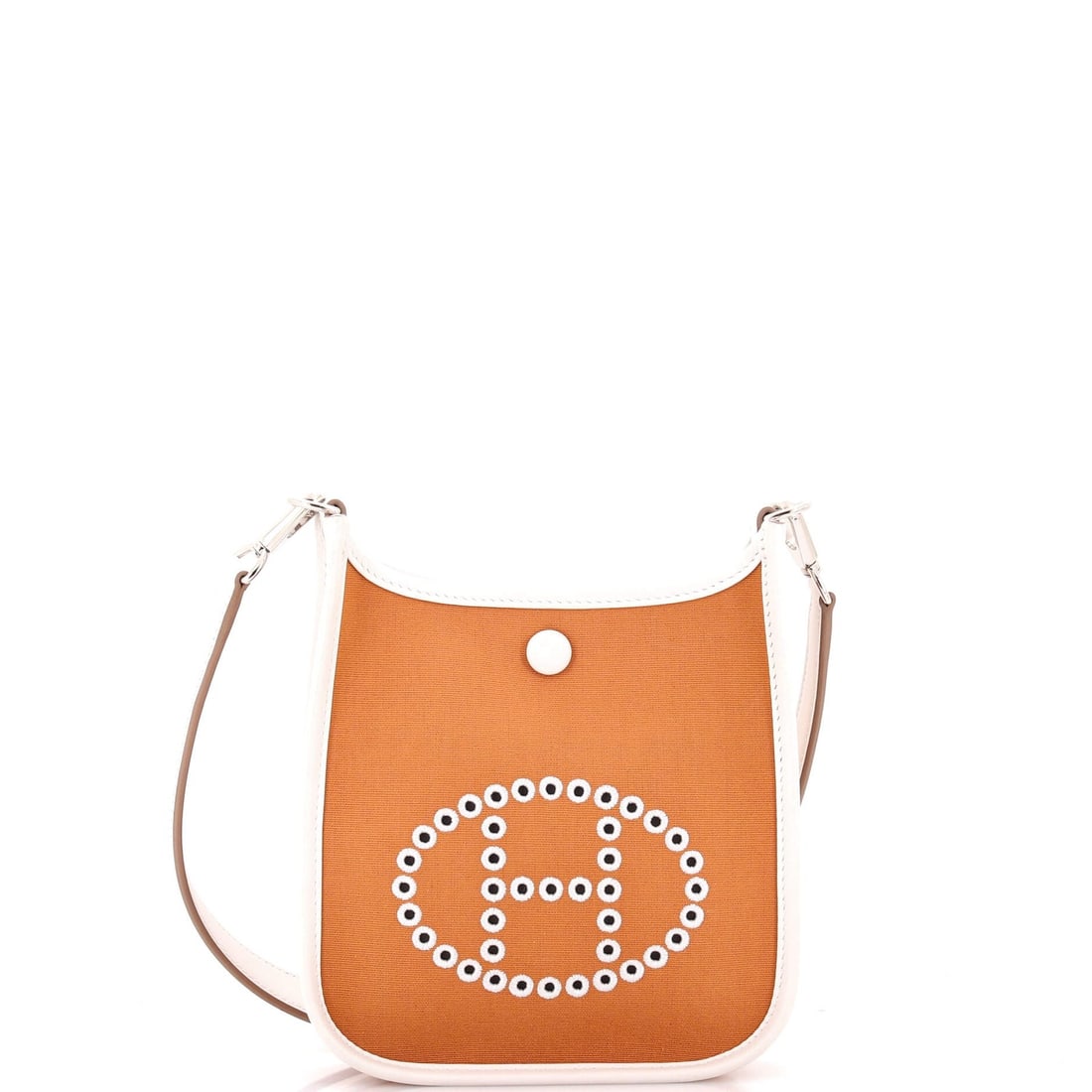 Neo Hermes Evelyne Bag Leather Toile TPM: Neo Hermes Evelyne Bag Leather Toile TPM The Neo Hermes Evelyne Bag Leather Toile TPM is a stylish cross body bag with a timeless design. Made from high-quality canvas and leather, this bag features