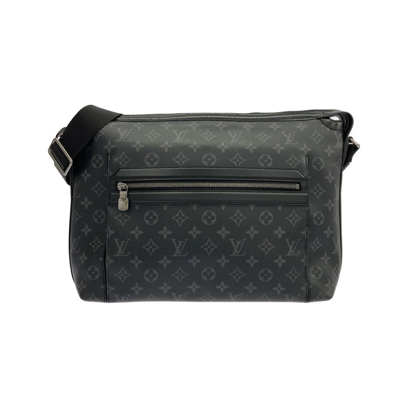Canvas Coated Louis Vuitton Bag Shoulder: Canvas Coated Louis Vuitton Bag Shoulder Canvas Coated Louis Vuitton Bag Shoulder - A stylish and versatile shoulder bag made from coated canvas, featuring a sleek black design with silver hardware.