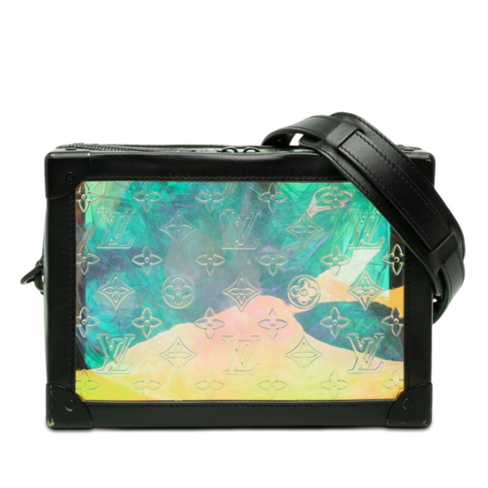 Shoulder Bag Leather Louis Vuitton: Shoulder Bag Leather Louis Vuitton The Louis Vuitton MPN M55932 shoulder bag is a sleek and sophisticated black leather design, measuring 17cm x 24.5cm x 9cm. This stylish bag features high-quality