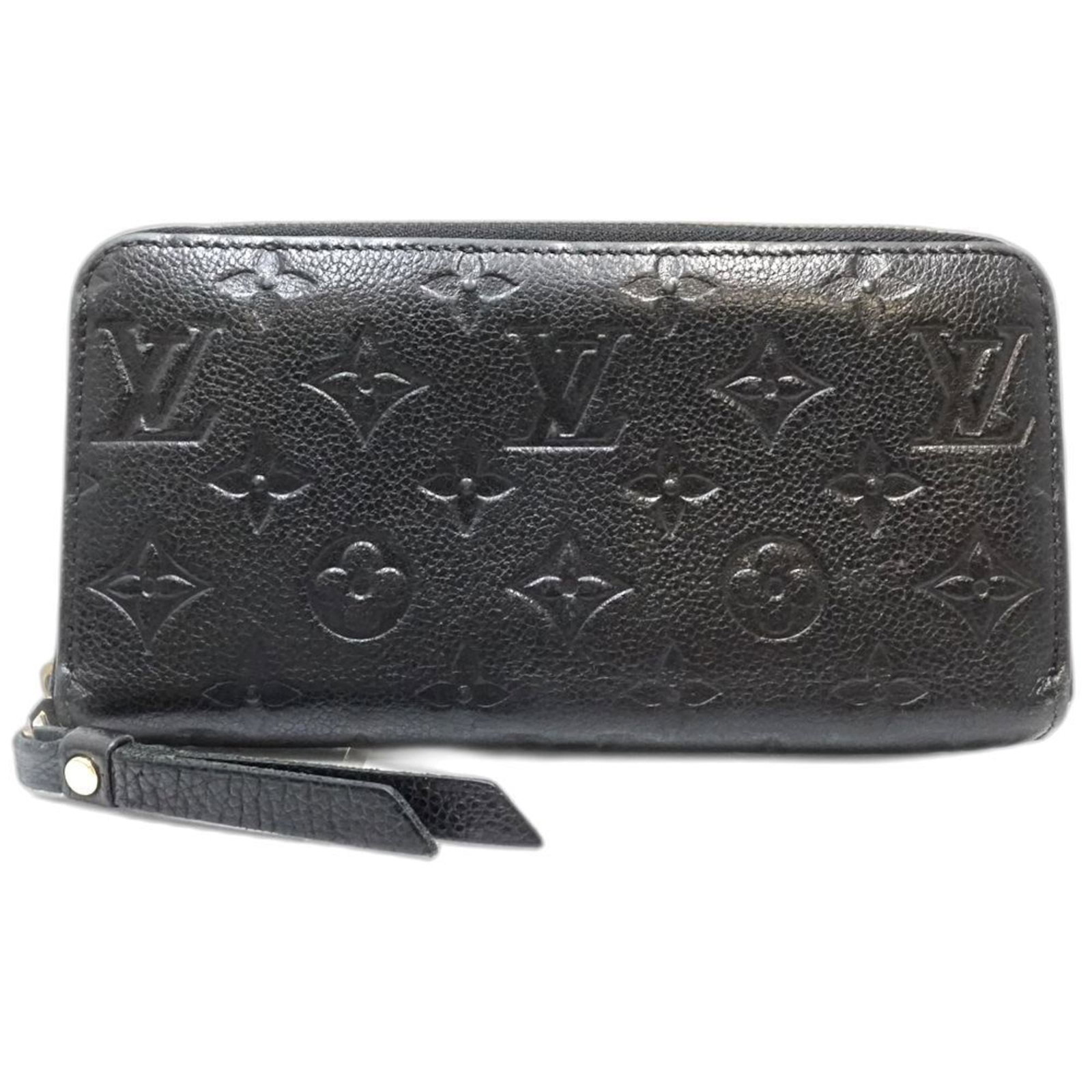 Leather Wallet Bi Fold Louis Vuitton: Leather Wallet Bi Fold Louis Vuitton Black Leather Wallet with Bi-Fold Design, Made from High-Quality Leather, Features a Classic Louis Vuitton Style, Measuring 10.5cm x 19.5cm x 1.5cm. Item