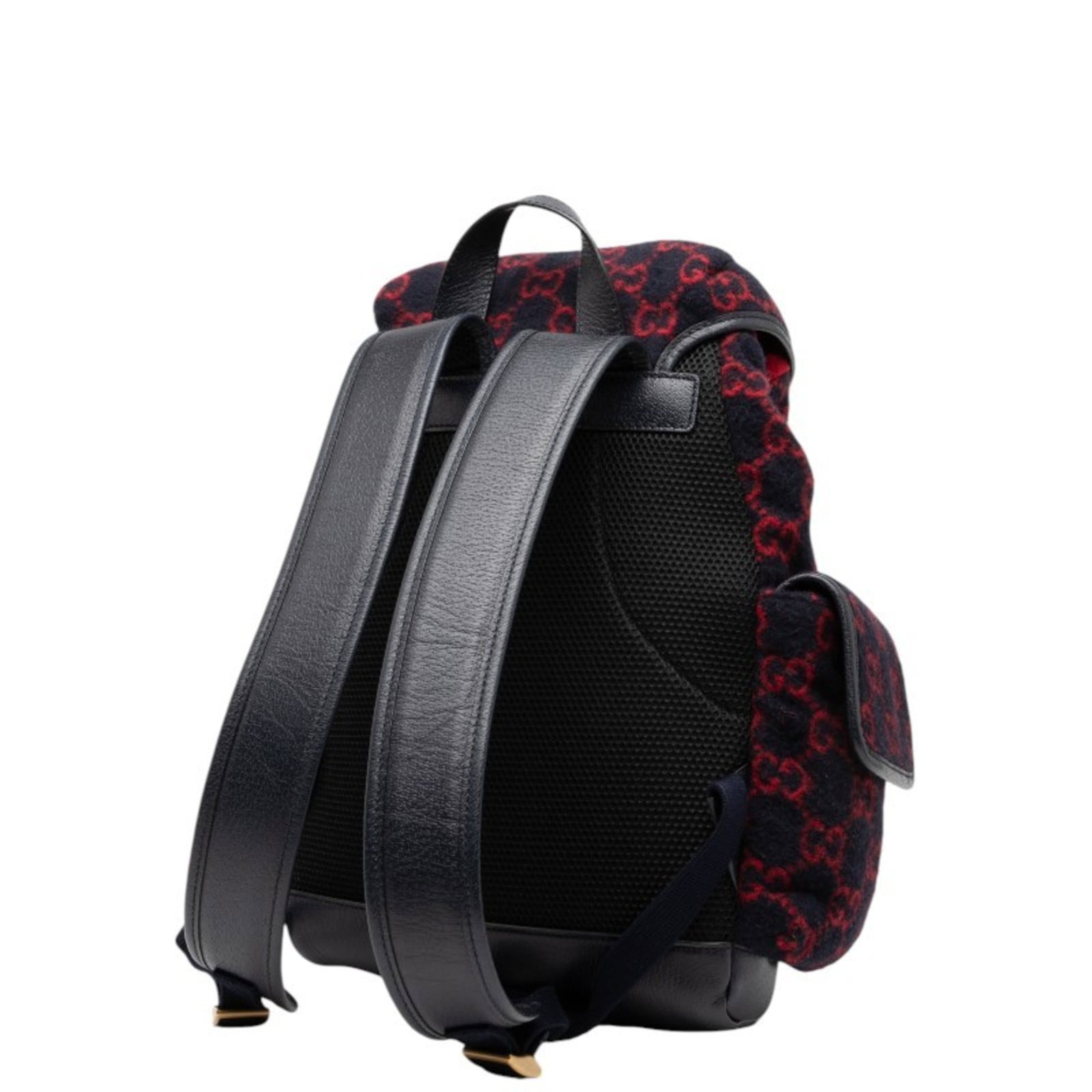 Gucci Backpack Wool Leather - 2
