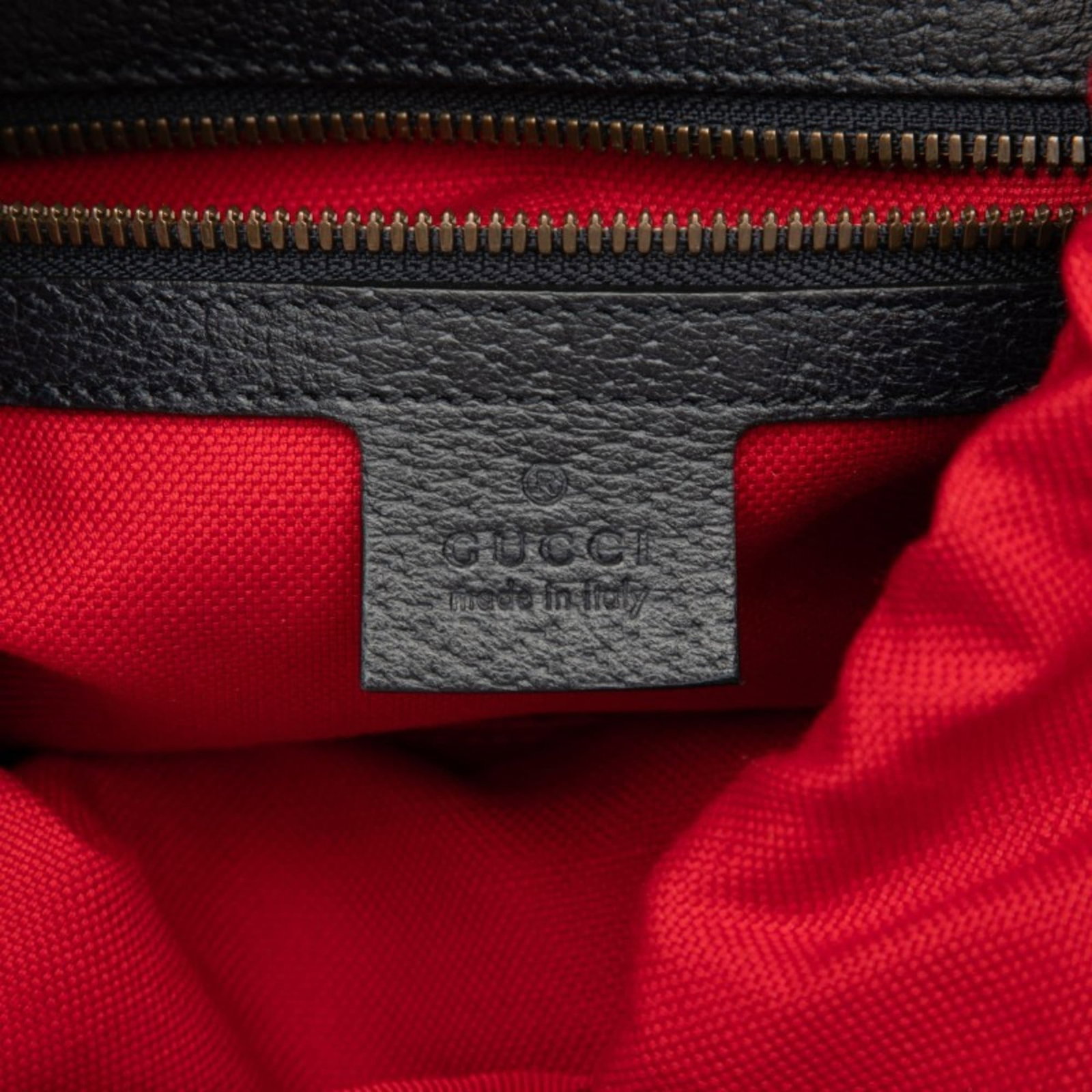 Gucci Backpack Wool Leather - 5