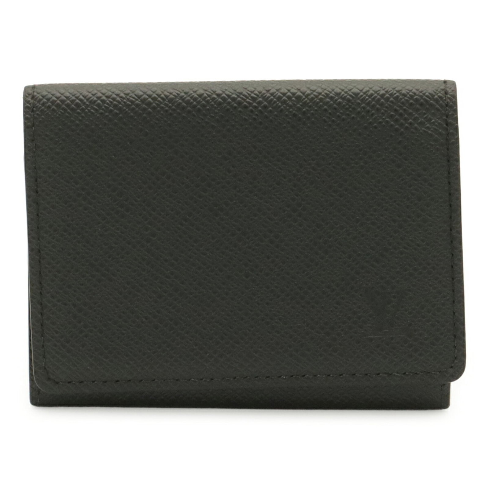 Business Card Case Taiga Leather Louis: Business Card Case Taiga Leather Louis Taiga leather case in Ardoise and Black, featuring a classic design. This business card case measures 8cm x 10.5cm and is made from high-quality Taiga leather. I