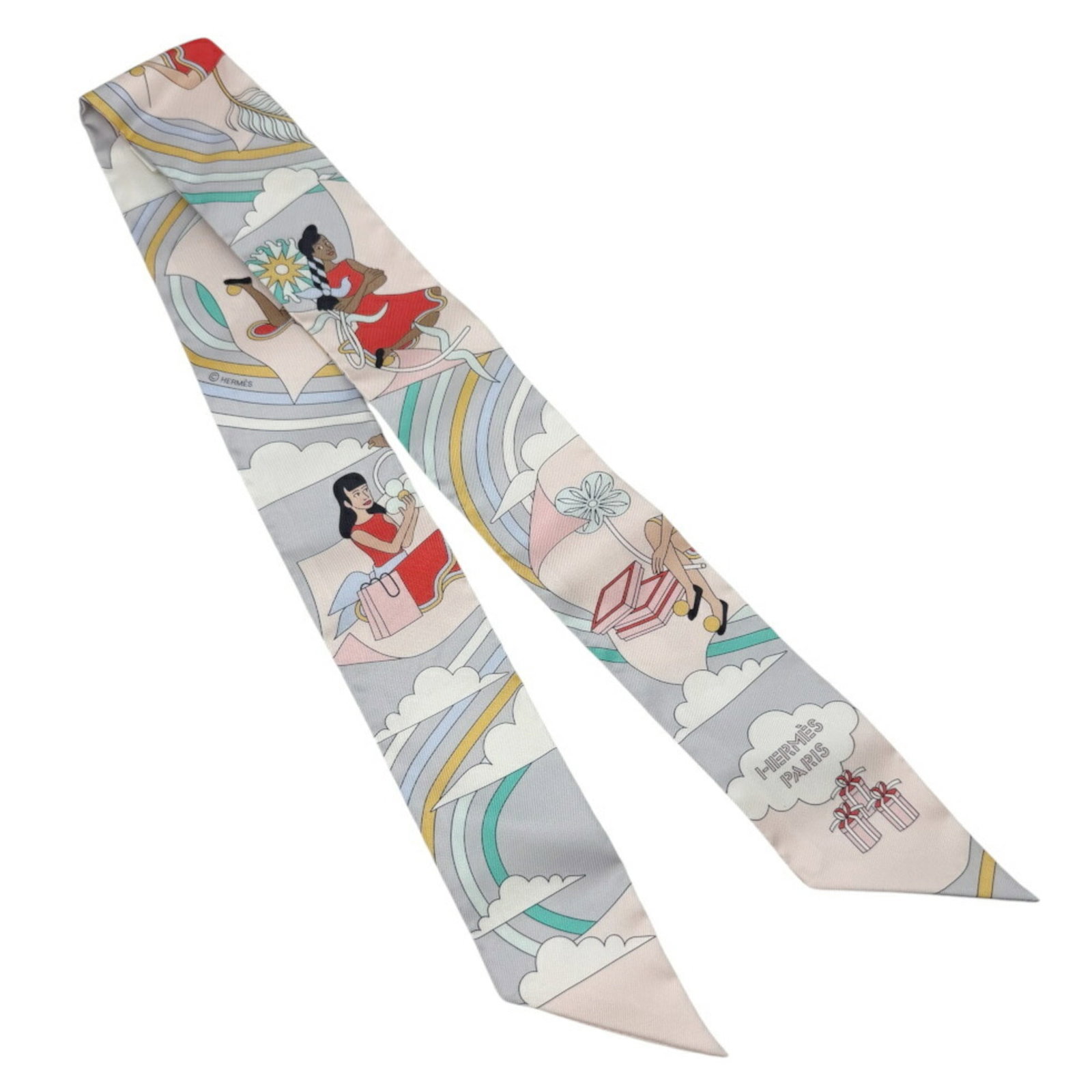 Silk Hermes Scarf 100: Silk Hermes Scarf 100 Silk Hermes Scarf 100 in a vibrant pink hue, featuring a classic Twilly design. Made from 100% silk, this compact scarf measures 85cm x 5cm, perfect for adding a pop of color to 