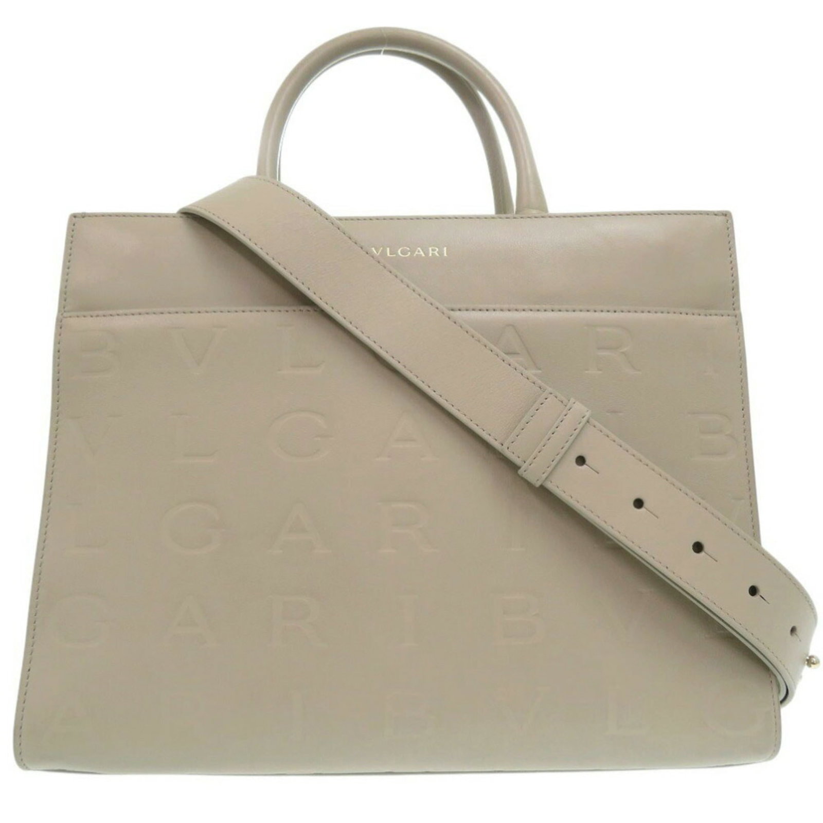 Bvlgari Tote Bag Leather (1 of 11)
