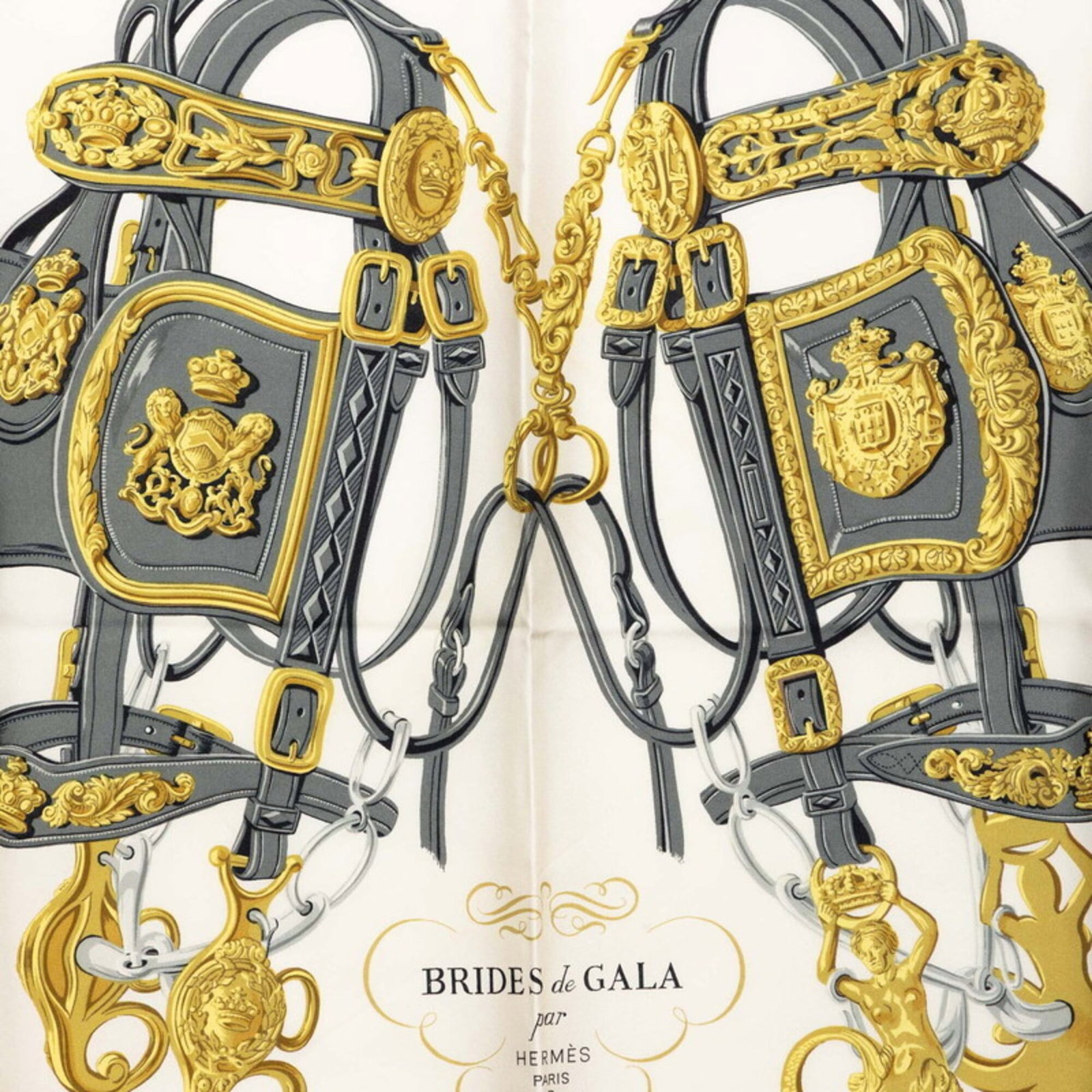 Silk Hermes Scarf - 3