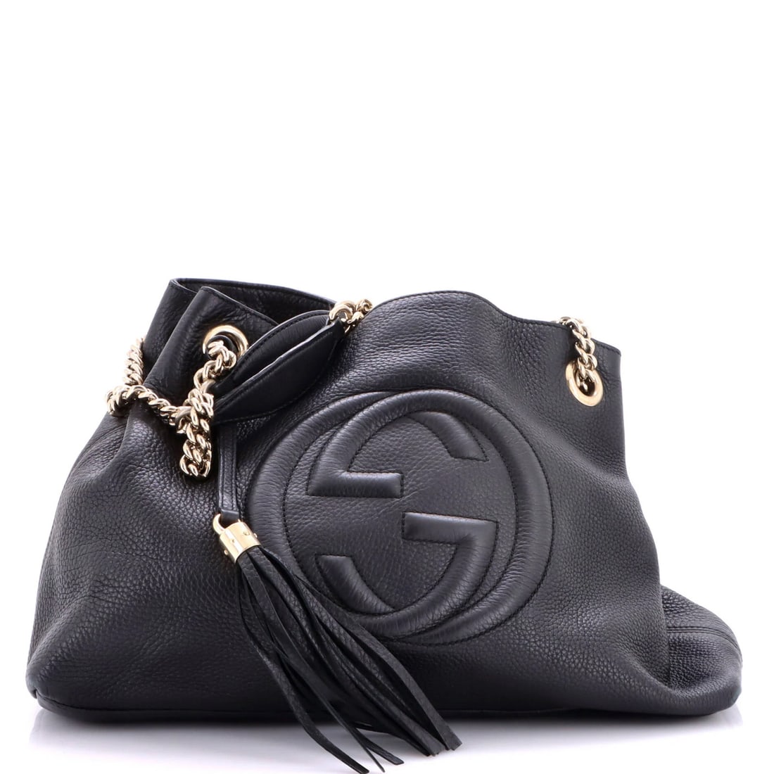 Leather Medium Gucci Bag Strap Chain Soho (1 of 8)