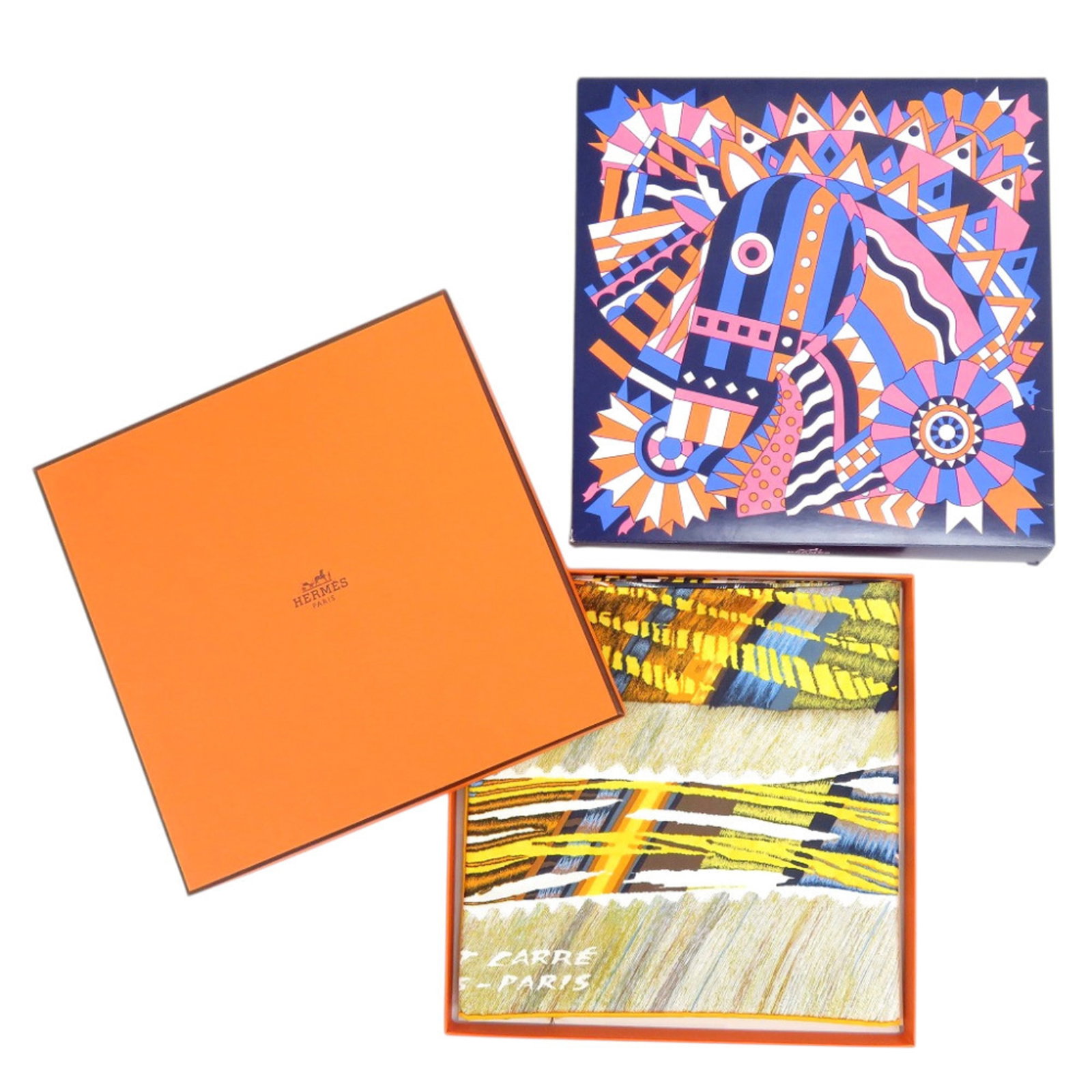 Silk Hermes Scarf - 2