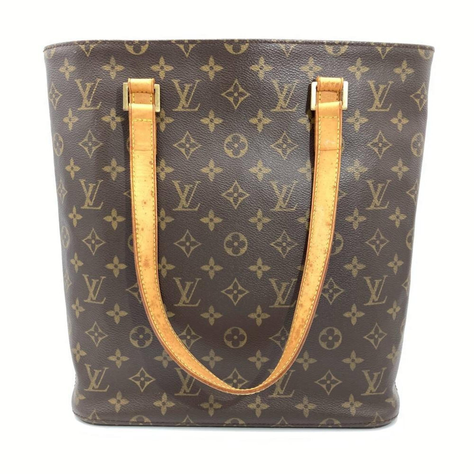Monogram Canvas Louis Vuitton Tote: Monogram Canvas Louis Vuitton Tote Monogram Canvas Louis Vuitton Tote in Brown features the iconic monogram pattern, a classic design element of the brand, and is made from high-quality canvas