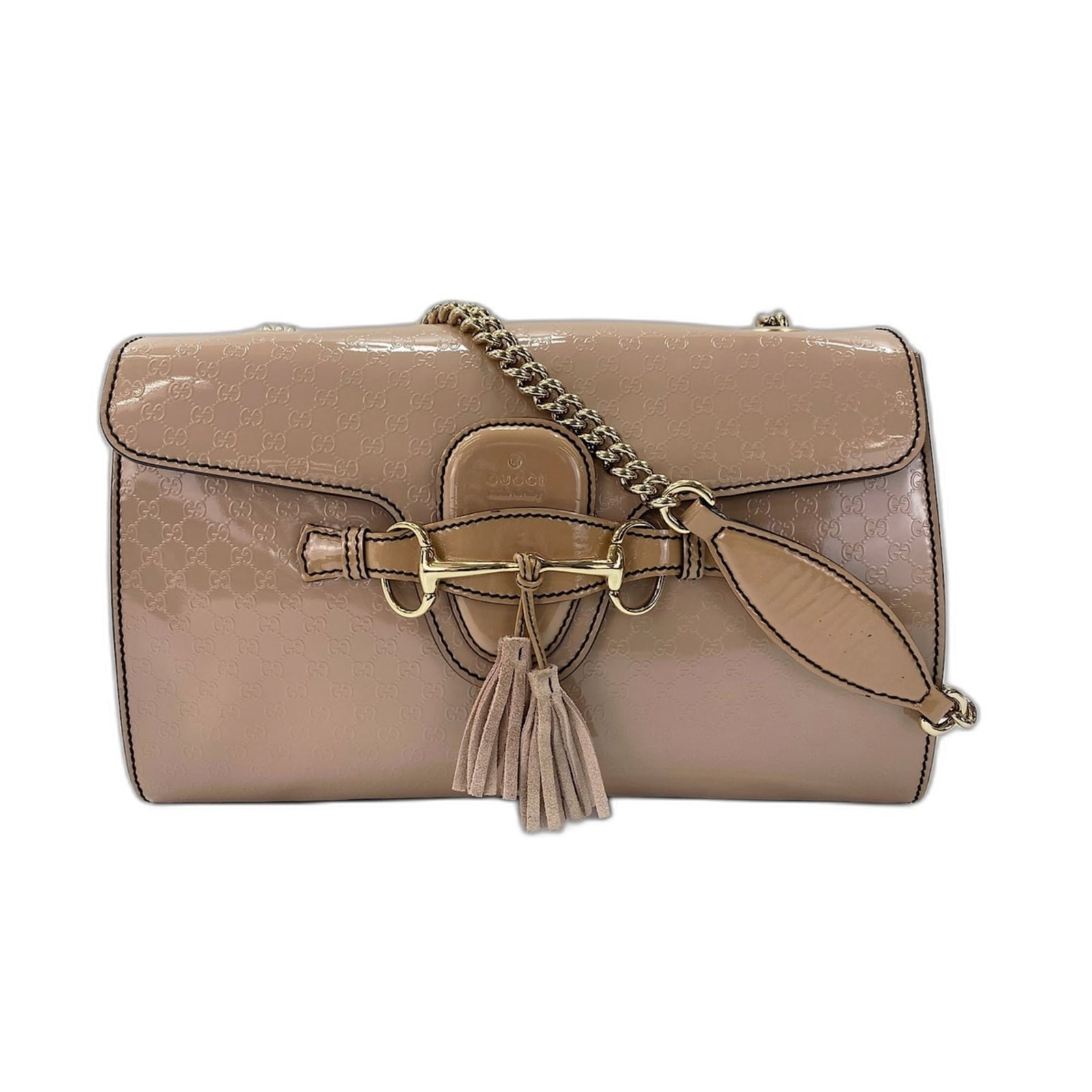 Shoulder Bag: Shoulder Bag Pink Gucci Shoulder Bag with Flap Closure. This 19cm x 29cm x 6cm shoulder bag features a signature flap closure and adjustable strap length of 60cm. The bag's vibrant pink color adds a