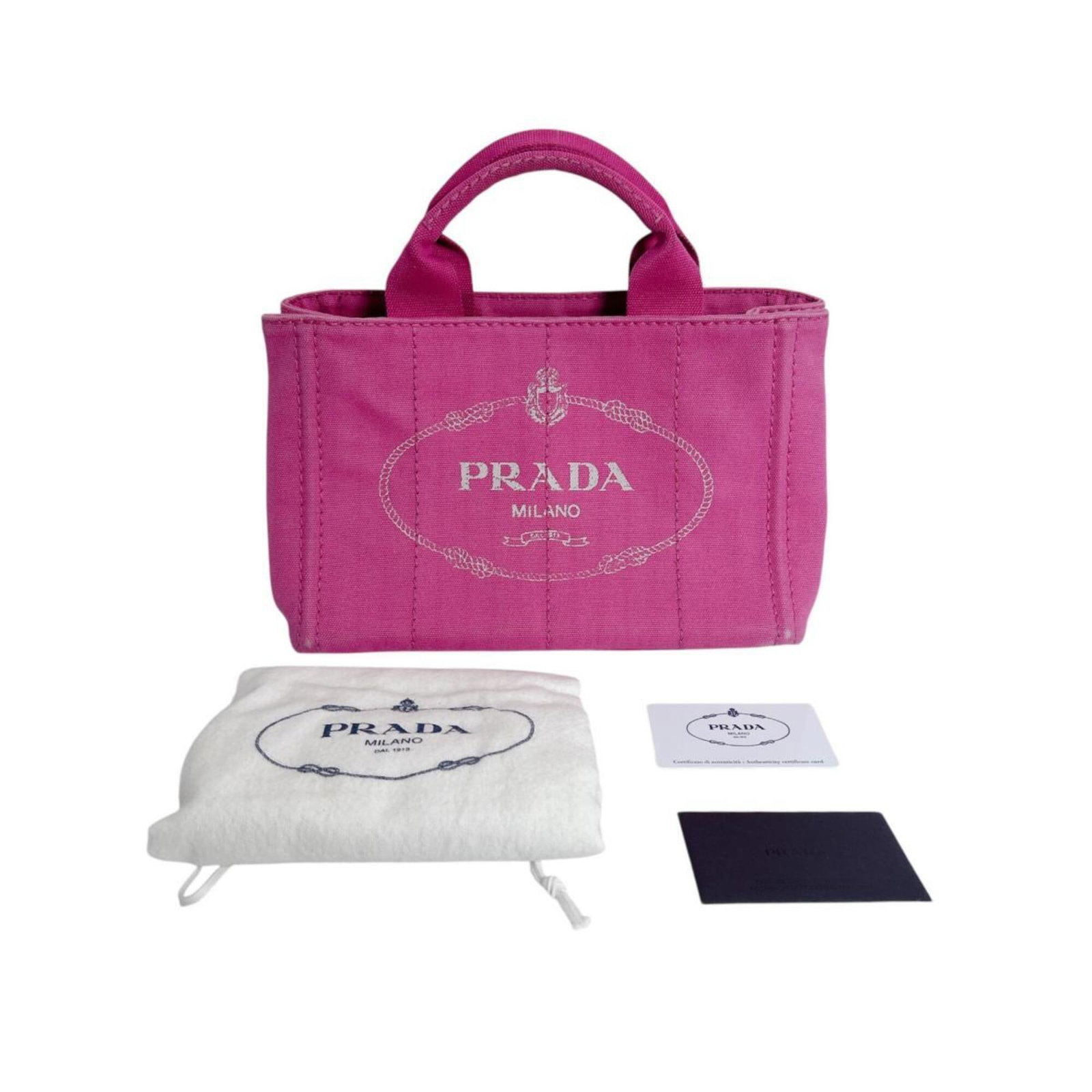 Denim Tote Bag Prada: Denim Tote Bag Prada Pink Prada Denim Tote Bag from India. This unique tote bag features a distinctive denim material and a pink color, measuring 19cm x 28cm x 14cm. The bag bears a BN2439 MPN and is 