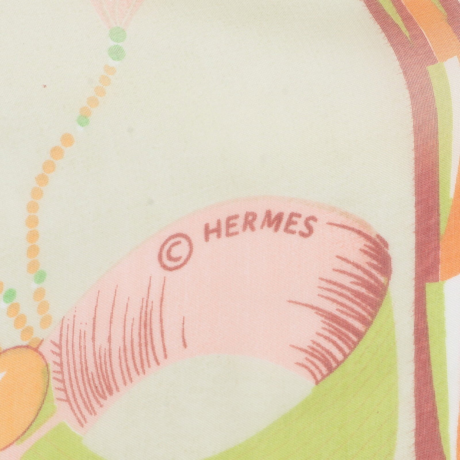 Silk Hermes Scarf - 9