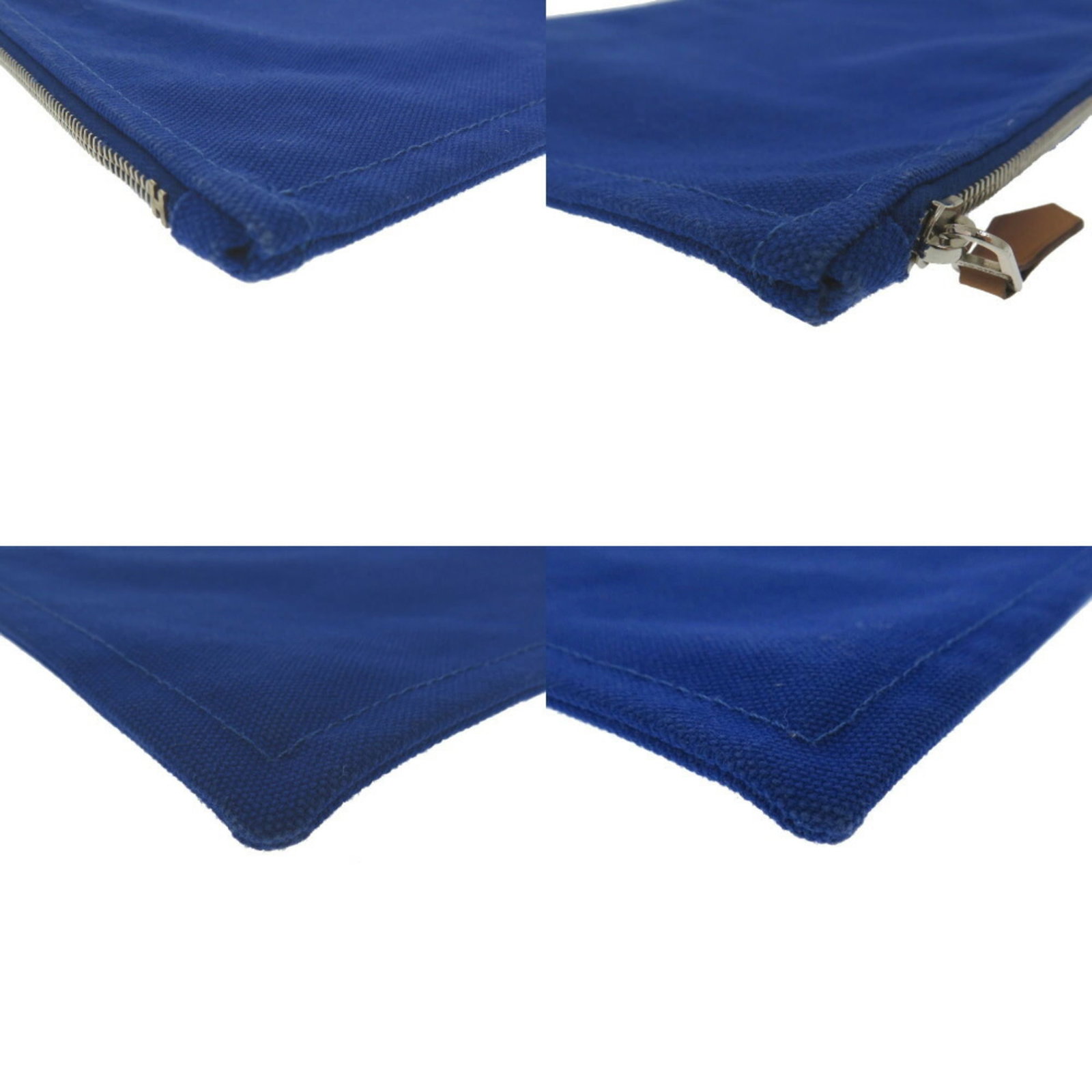 Cotton Canvas Hermes Pouch - 9