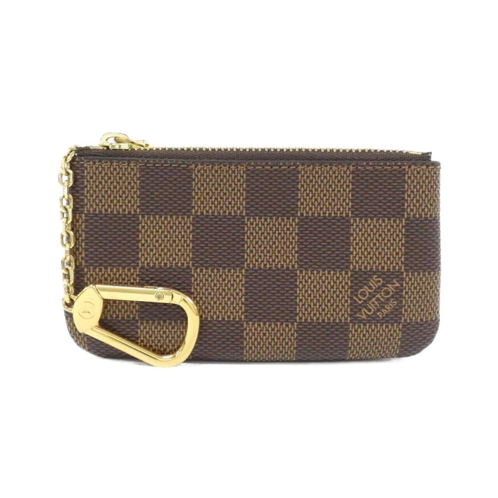Louis Vuitton Coin Purse/ Coin Case Coated Canvas: Louis Vuitton Coin Purse/ Coin Case Coated Canvas Coated canvas provides a durable and stylish finish to this Louis Vuitton coin purse. The Ebene color adds a touch of sophistication, while the compac