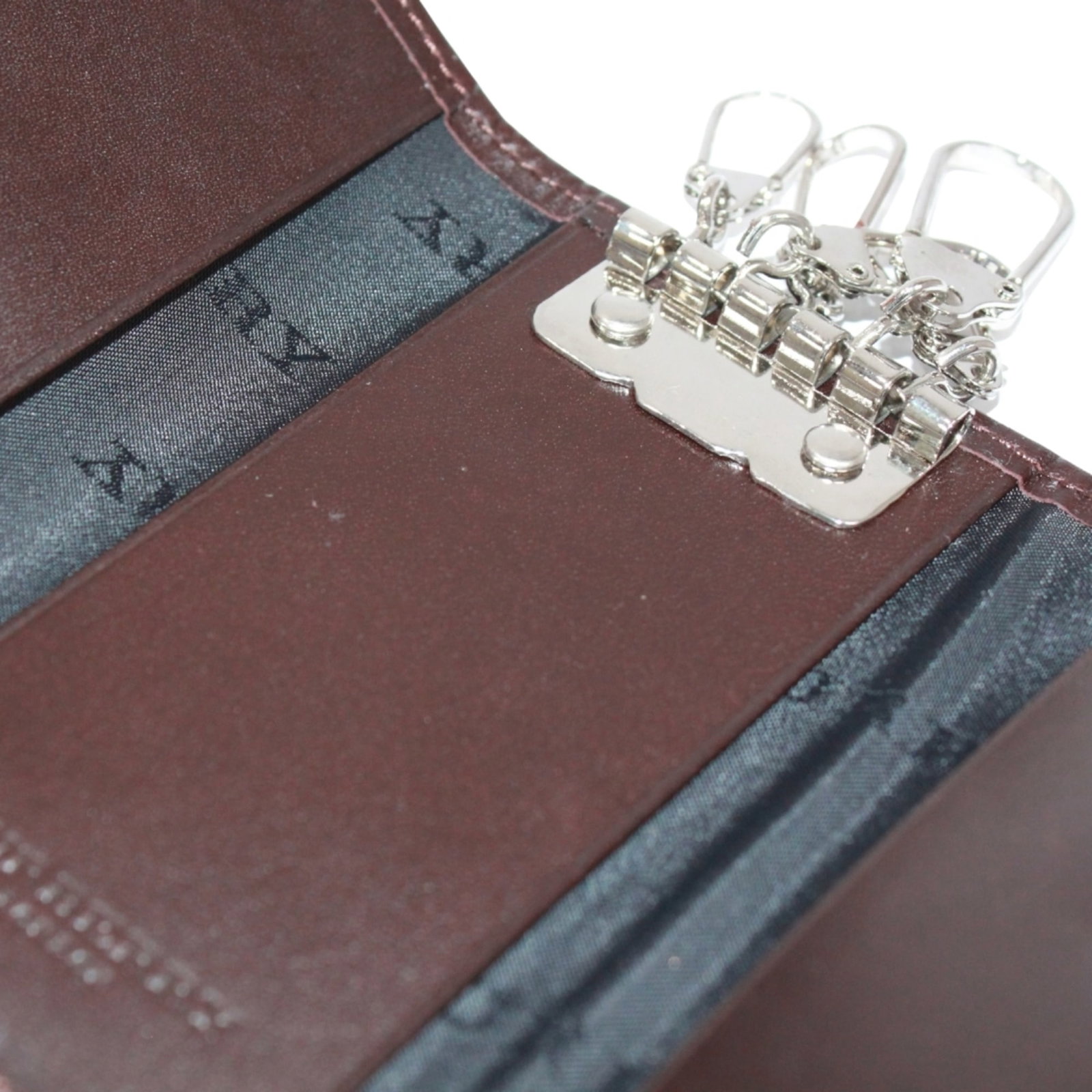 Canvas Leather Burberry Keycase - 12