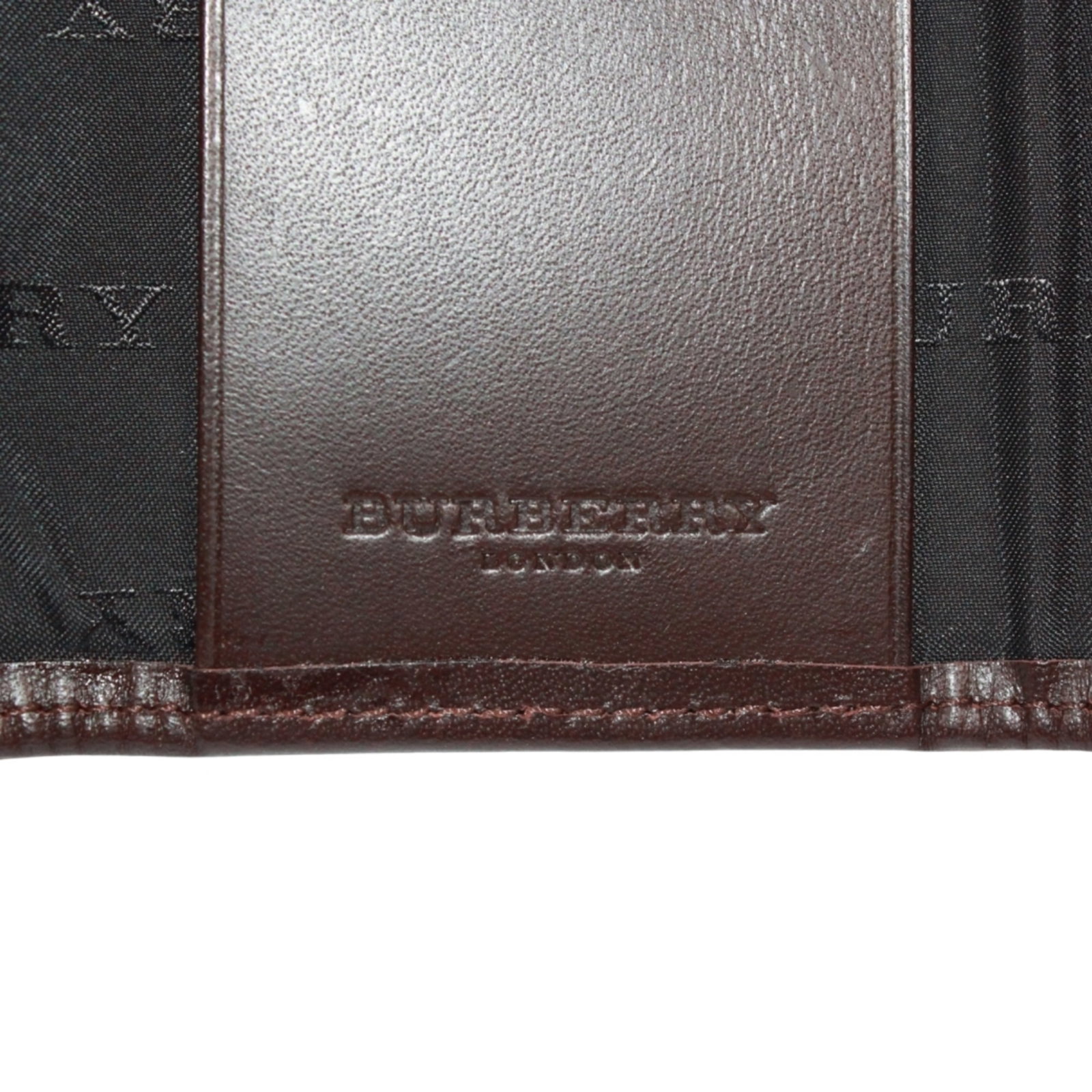 Canvas Leather Burberry Keycase - 9