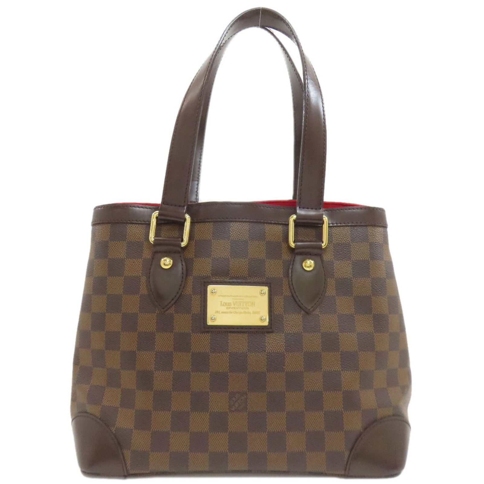 Damier Canvas Louis Vuitton Tote: Damier Canvas Louis Vuitton Tote Damier Canvas Louis Vuitton Tote features the iconic Damier pattern, a timeless design element of the brand. Made from high-quality Damier Canvas, this tote bag