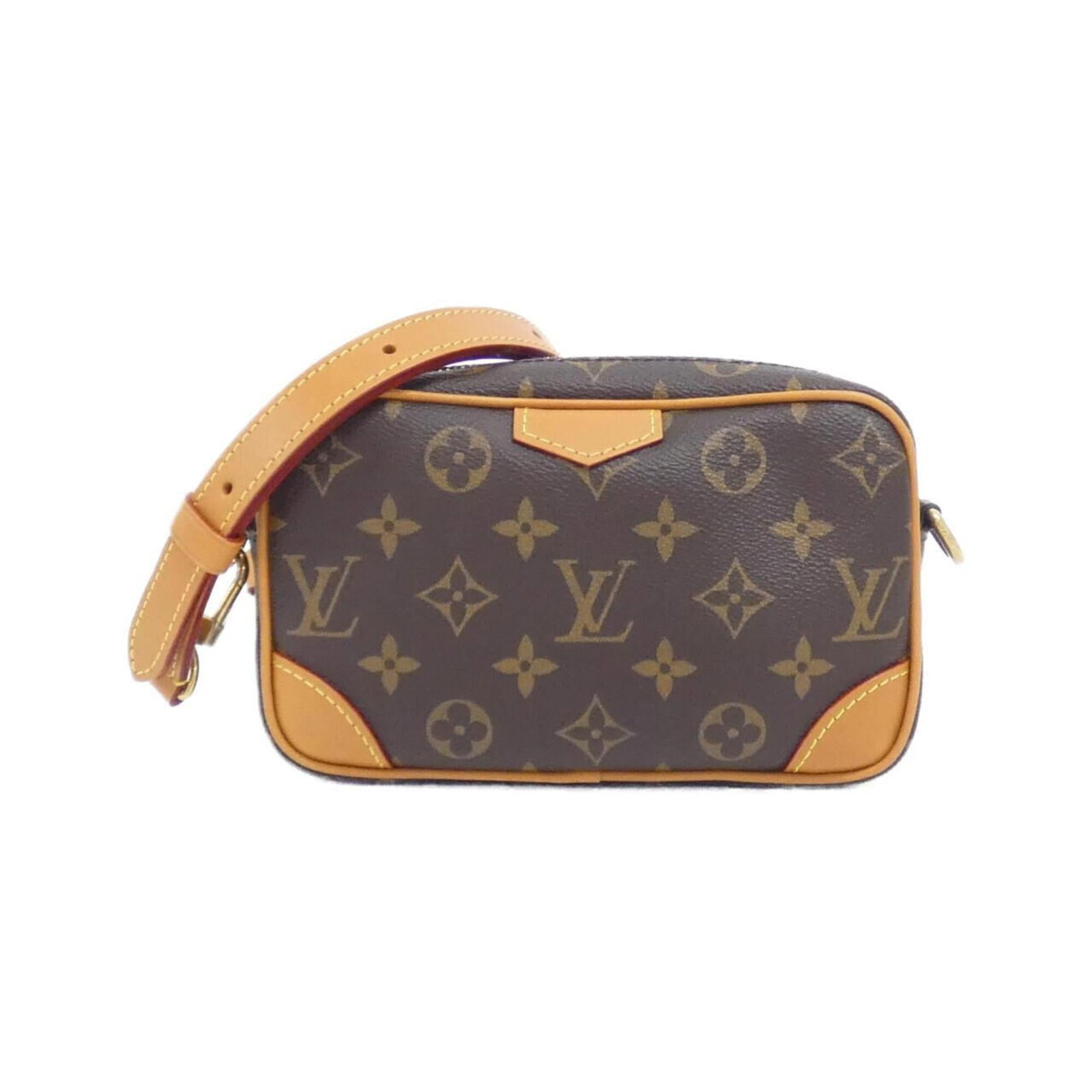 Canvas Coated Louis Vuitton Bag Shoulder: Canvas Coated Louis Vuitton Bag Shoulder Canvas Coated Louis Vuitton Bag Shoulder: A classic shoulder bag with a timeless design, featuring a coated canvas material and a signature brown color.