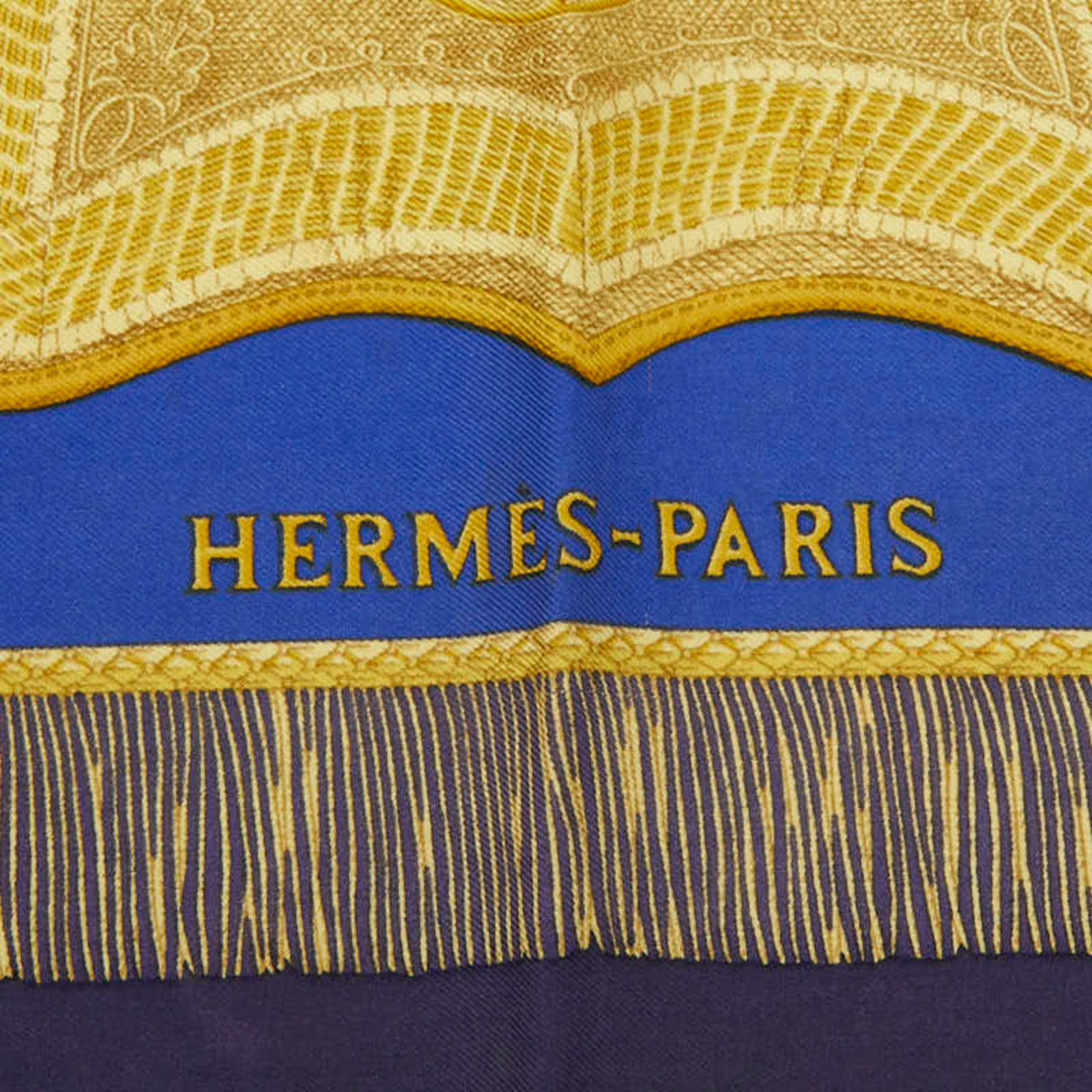 Silk Hermes Scarf - 4