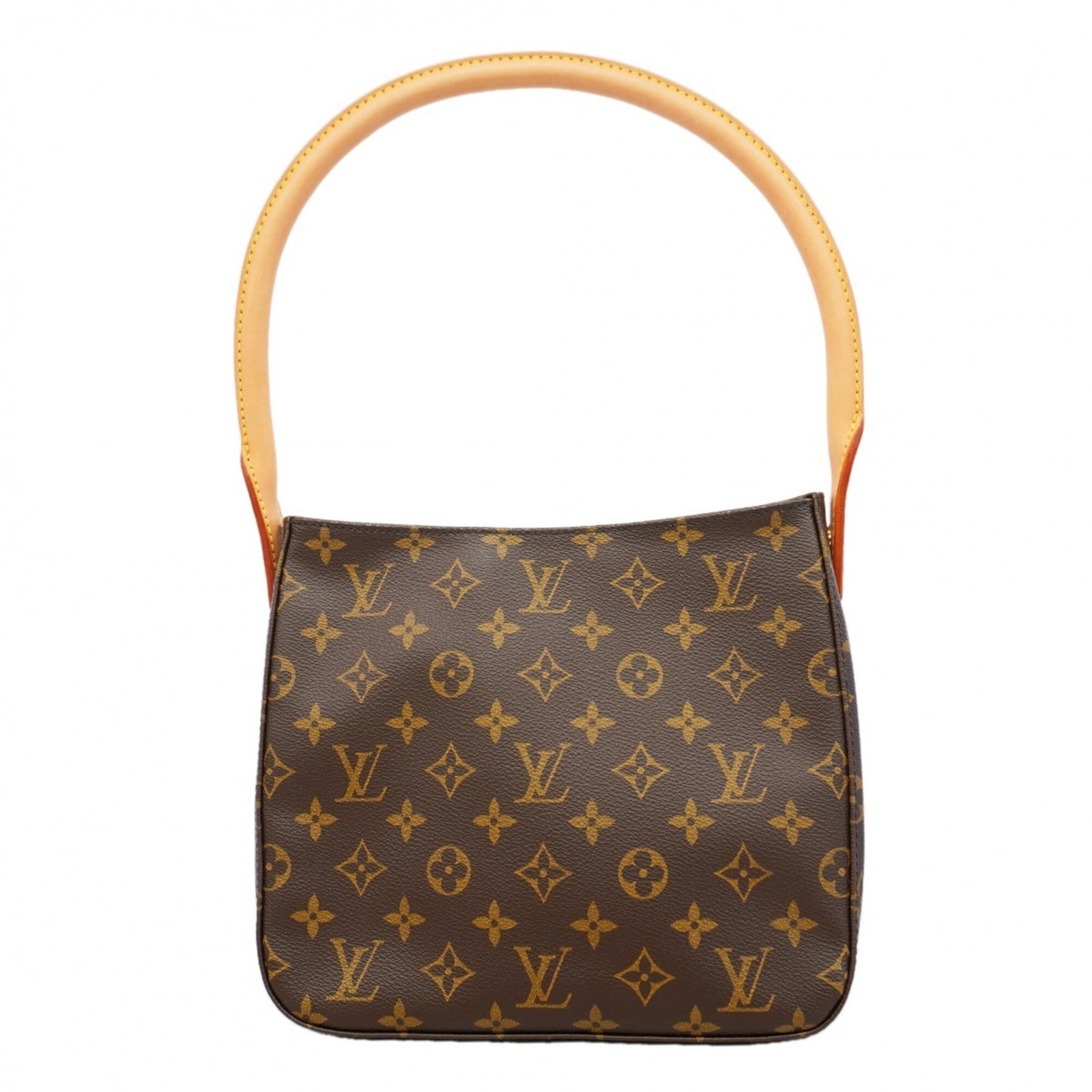 Shoulder Bag by Louis Vuitton: Shoulder Bag by Louis Vuitton Brown Louis Vuitton shoulder bag with classic design, measuring 21cm x 24cm x 10cm. This stylish bag features a timeless combination of functionality and sophistication,