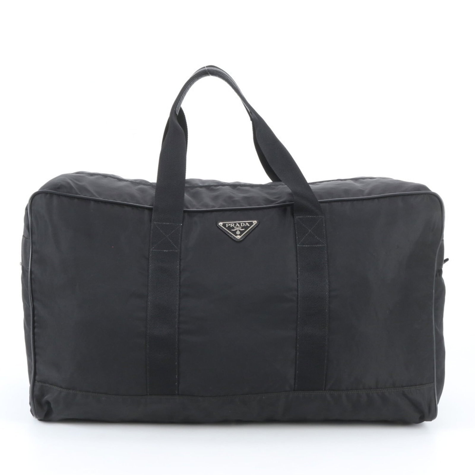Prada Boston Bag Tote Bag Leather Nylon: Prada Boston Bag Tote Bag Leather Nylon The Prada Boston Bag Tote Bag Leather Nylon is a sleek and versatile tote bag made from high-quality leather and nylon materials, available in a timeless black