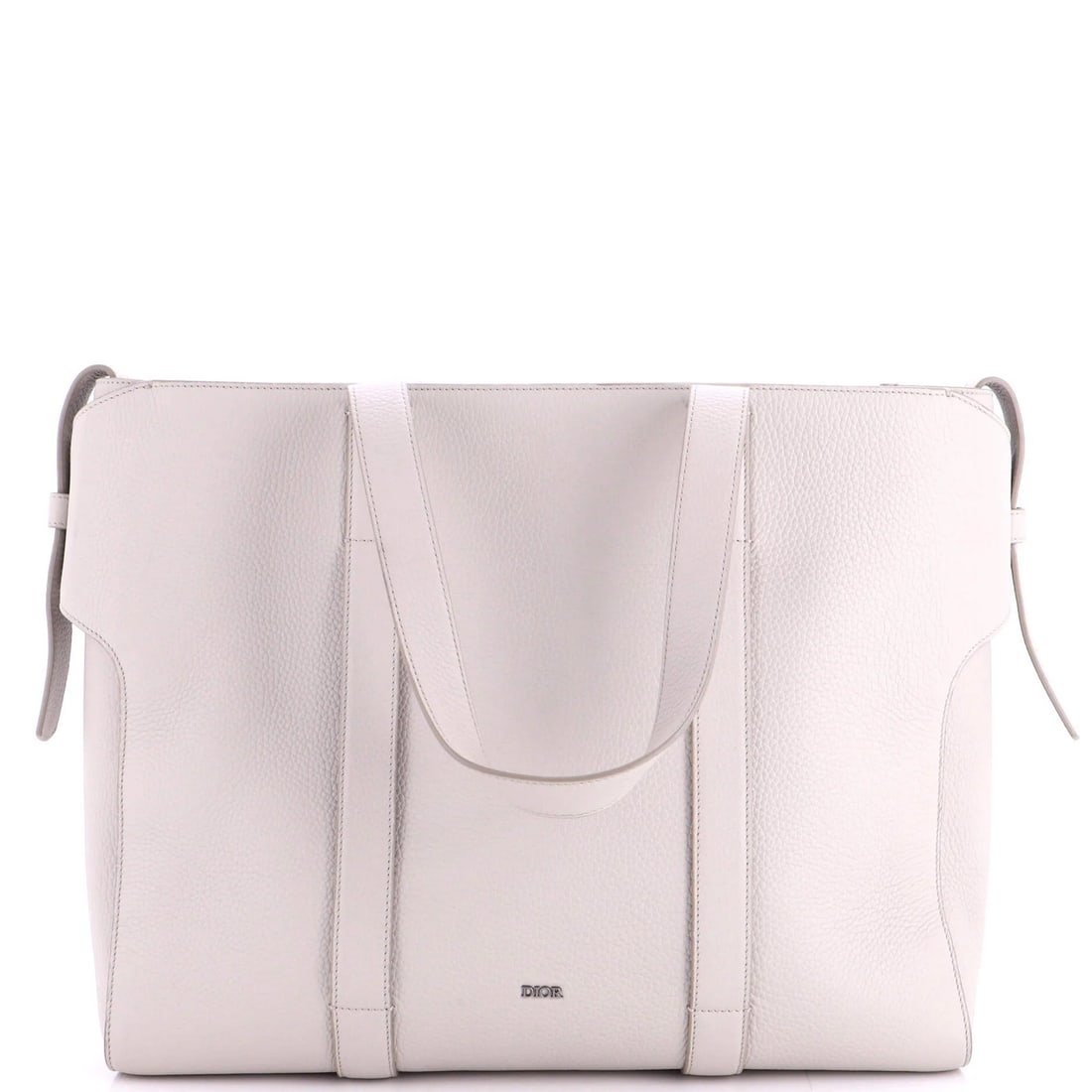 Christian Dior Corolle Large Leather Tote: Christian Dior Corolle Large Leather Tote The Christian Dior Corolle Large Leather Tote boasts a neutral exterior with subtle wear, adding a touch of effortless elegance to any outfit. With its