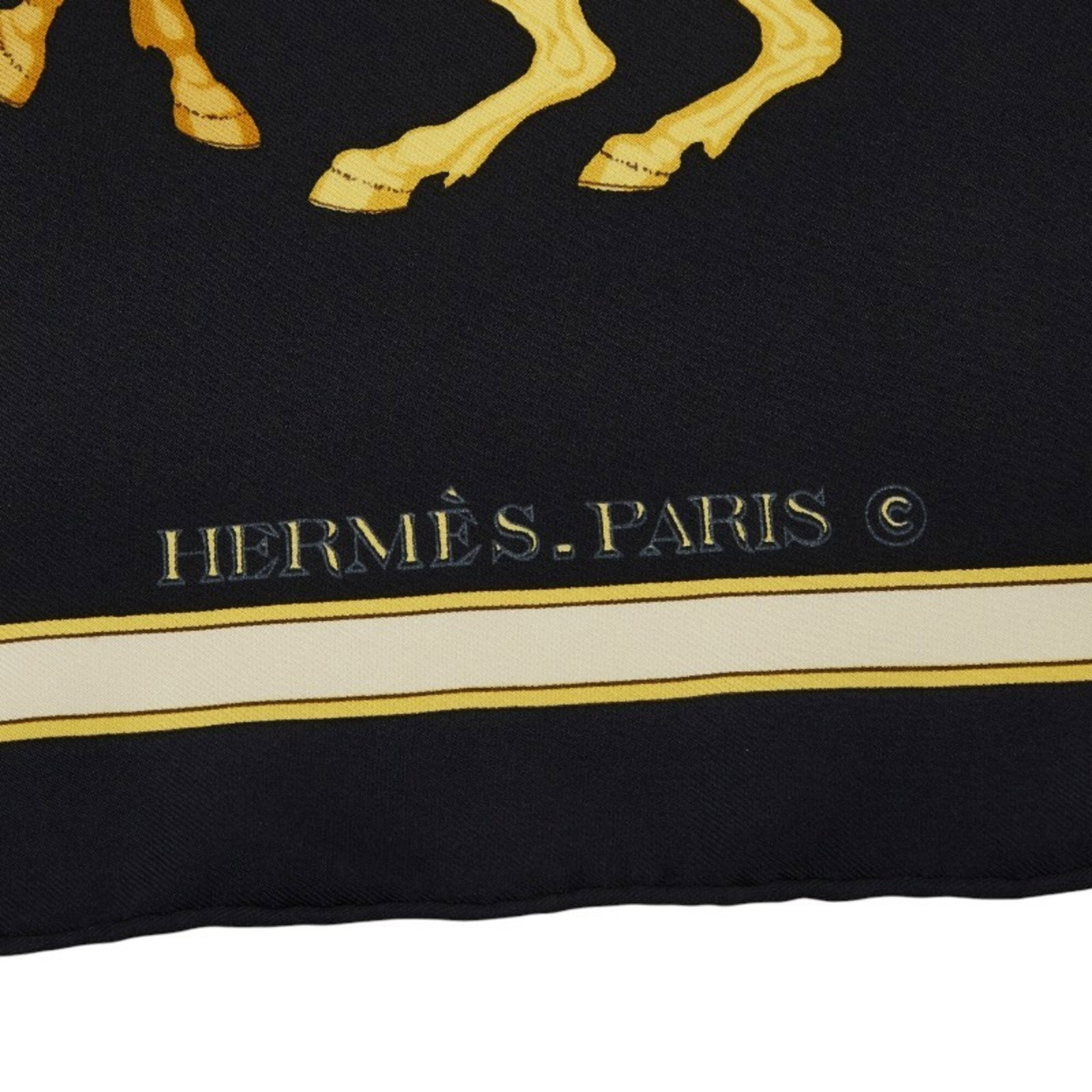 Silk Hermes Scarf - 5