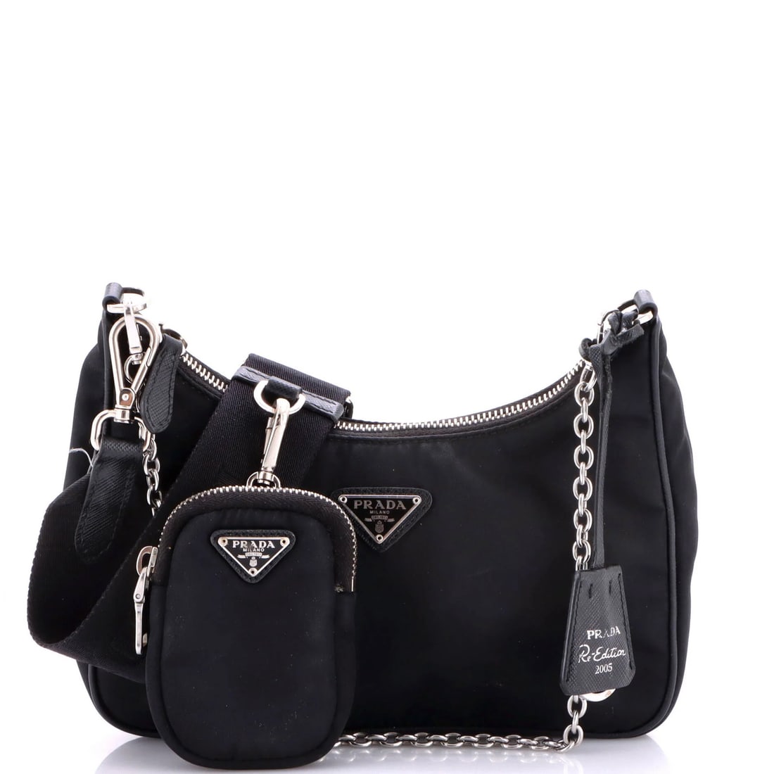 Re Edition Small Prada 2005 Bag Tessuto Shoulder (1 of 8)