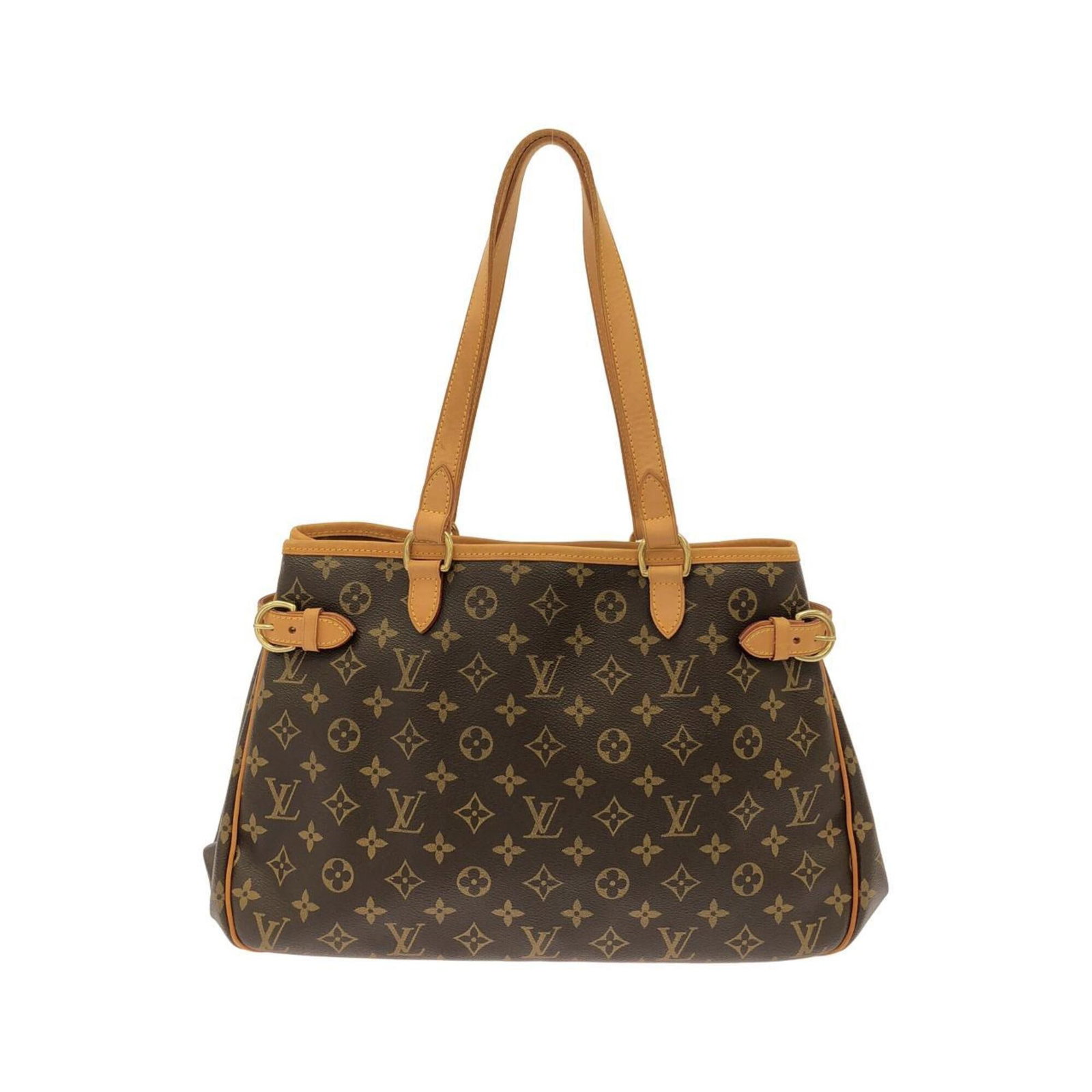 Louis Vuitton Handbag Coated Canvas: Louis Vuitton Handbag Coated Canvas Coated canvas construction provides durability and style, while the classic brown color offers a timeless look. This Louis Vuitton handbag measures 25cm x 37cm x 12