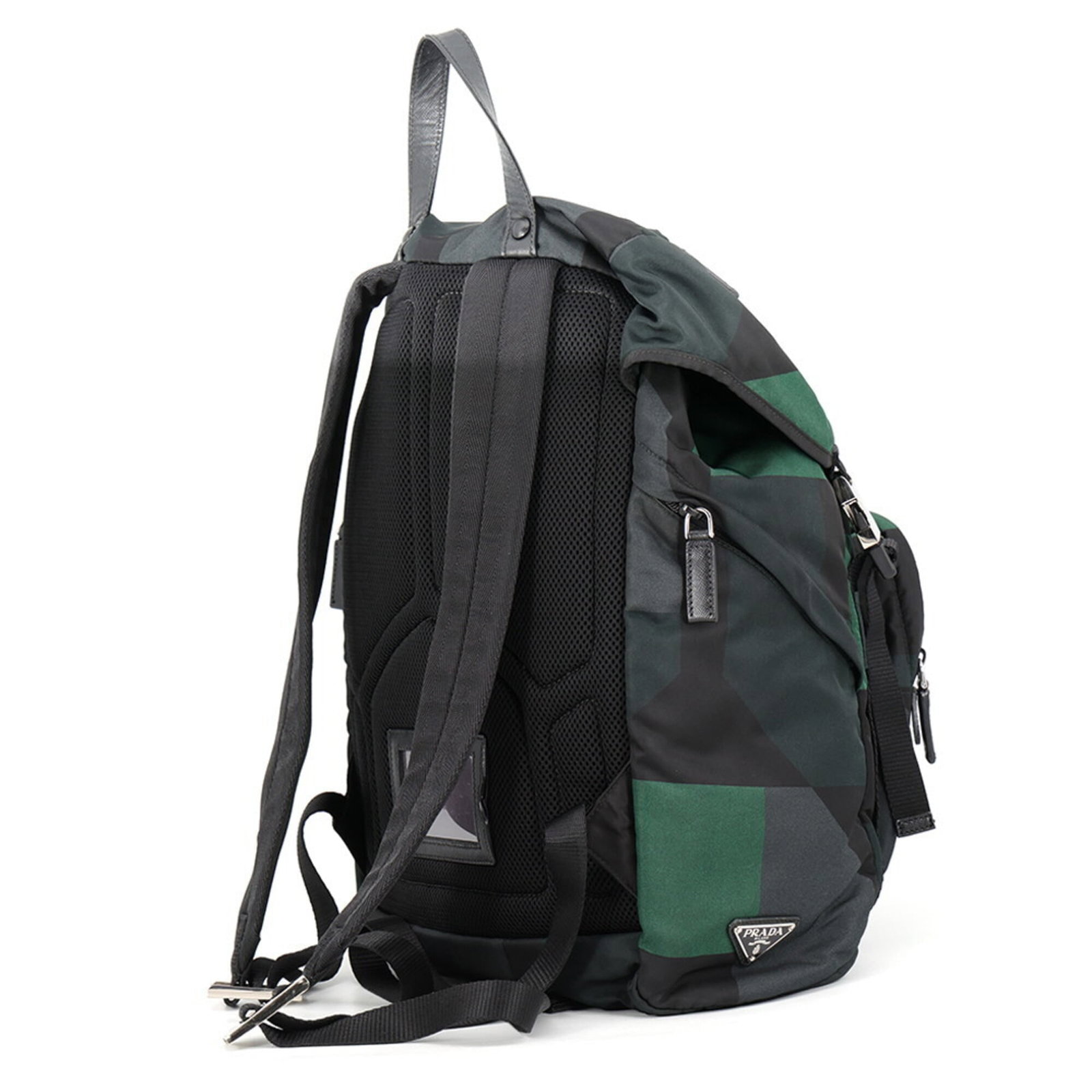 Backpack Nylon Leather Prada - 2