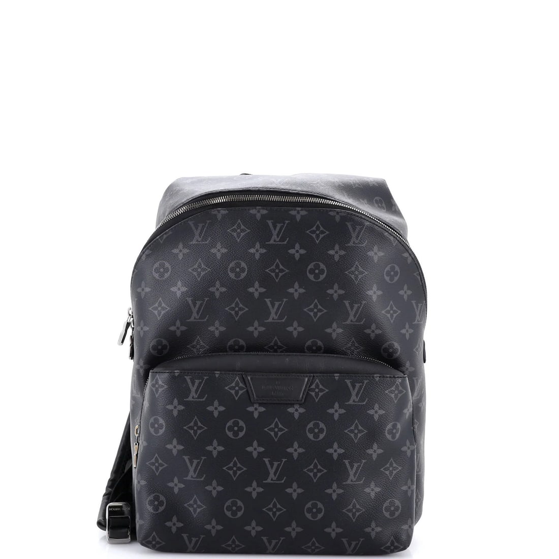 Canvas Monogram Eclipse Louis Vuitton Discovery Backpack: Canvas Monogram Eclipse Louis Vuitton Discovery Backpack Canvas Monogram Eclipse Louis Vuitton Discovery Backpack in Black, featuring a classic design with a bold monogram pattern, available in PM