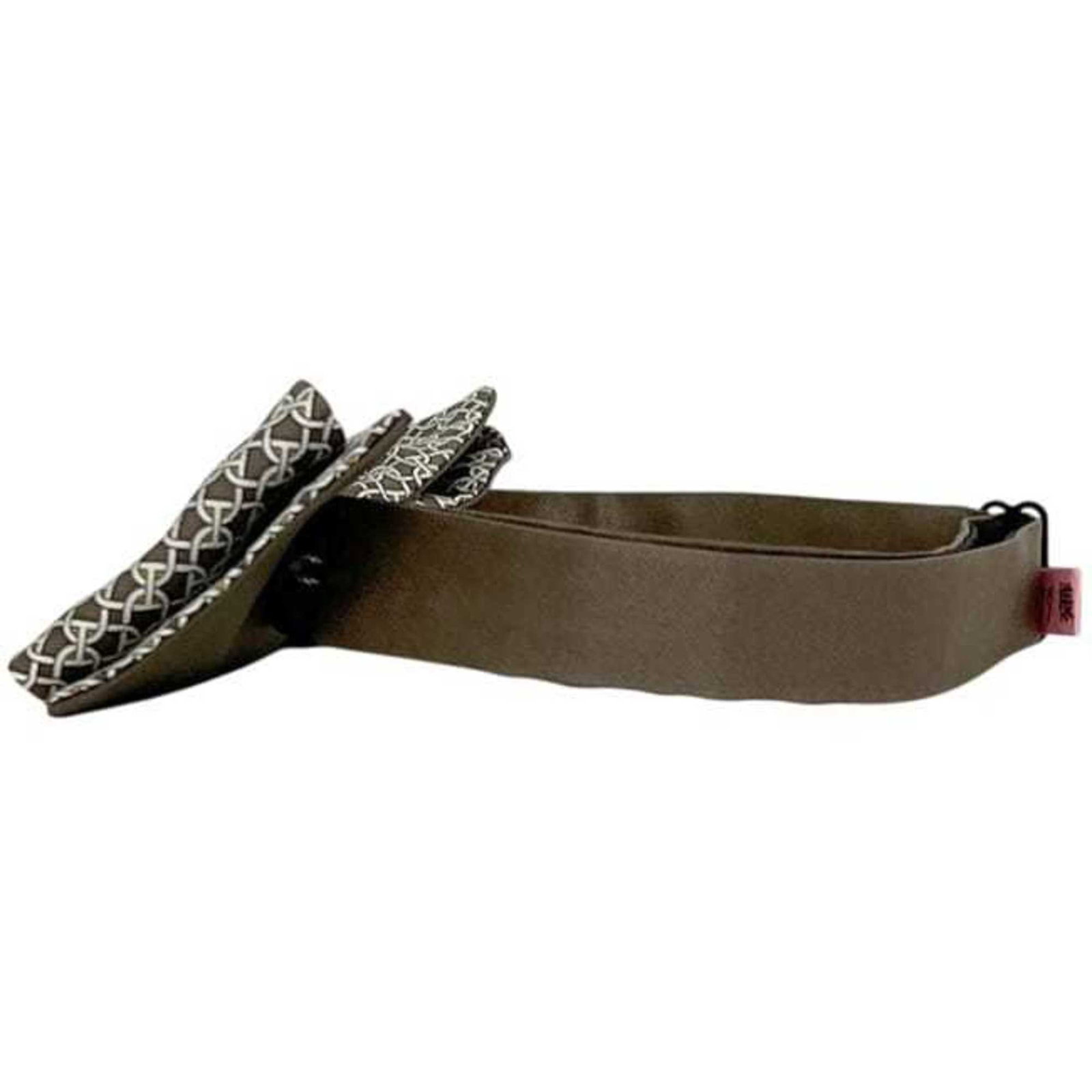 Silk Hermes Bow Tie - 3