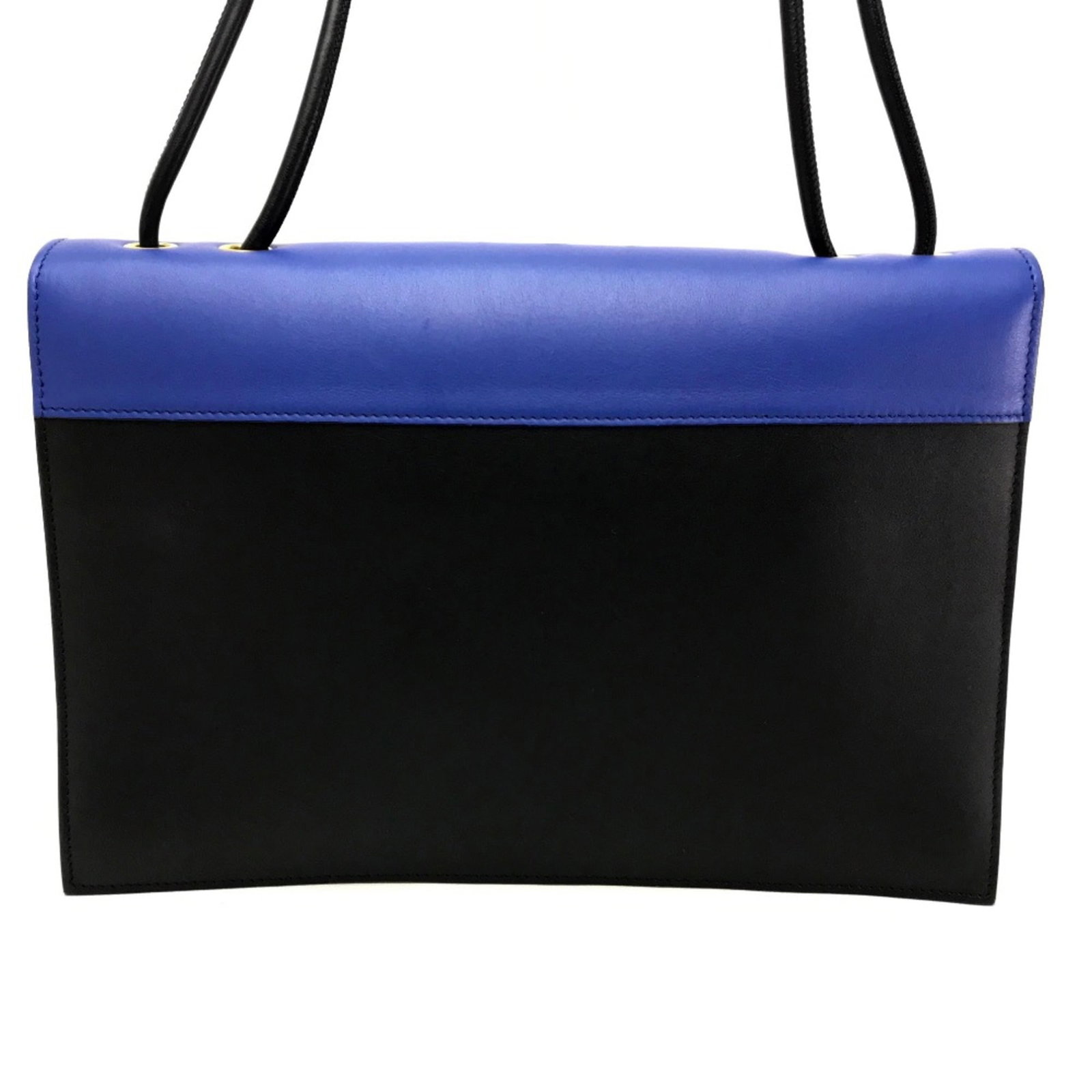 Celine Clutch Leather Bag: Celine Clutch Leather Bag Blue Celine Clutch Bag for Women. Made from high-quality leather, this stylish clutch measures 27.5cm x 18.5cm x 8cm and features a shoulder strap that reaches 18.9 inches.