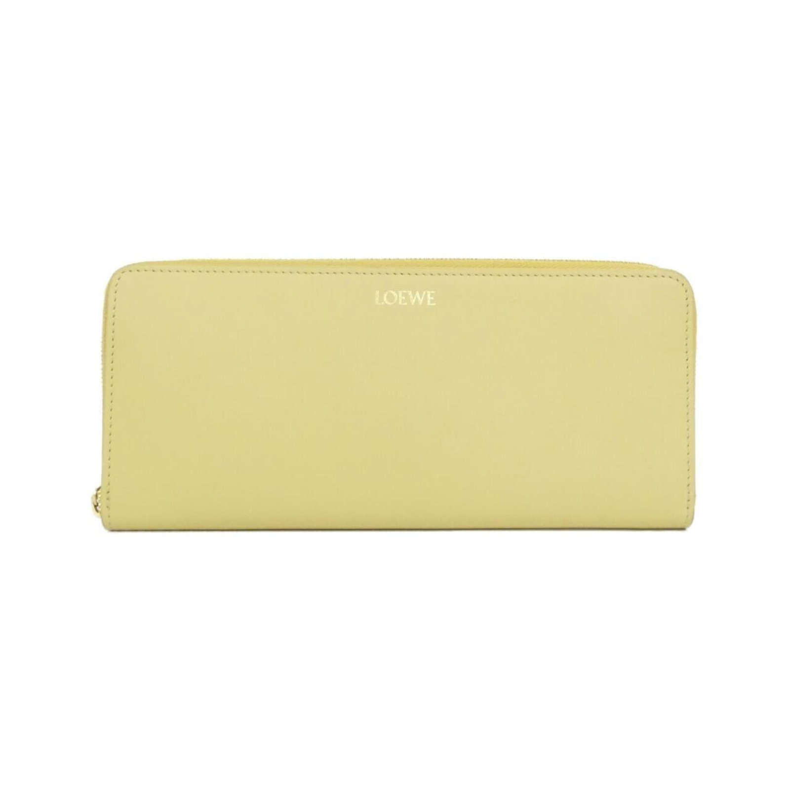 Leather Bi Fold Long Wallet: Leather Bi Fold Long Wallet Calfskin leather construction provides a durable and luxurious feel, while the bi-fold design offers a convenient and organized storage solution. The bright yellow color
