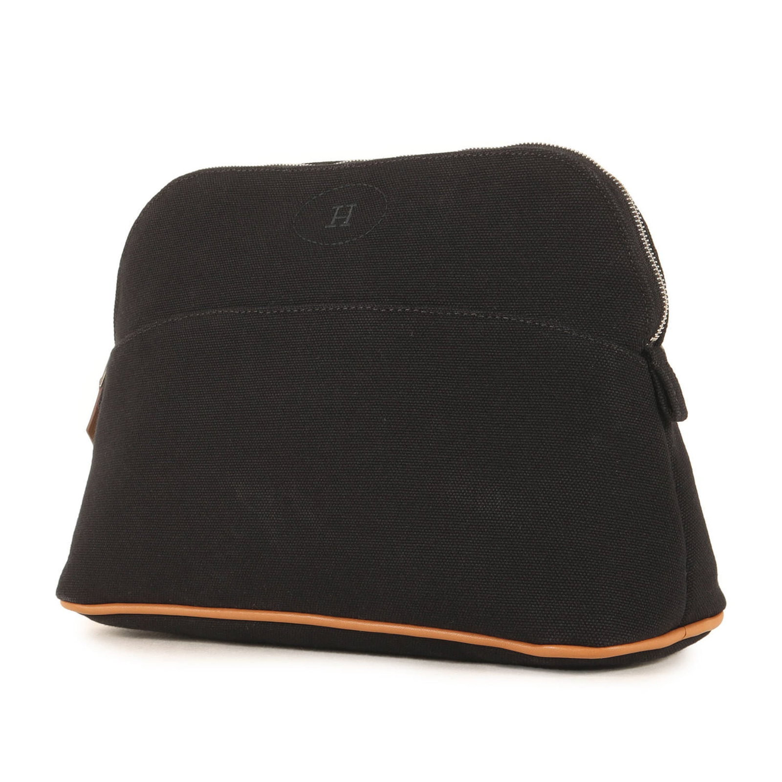 Elastane Pouch Hermes: Elastane Pouch Hermes Elastane Pouch from Hermes, a French fashion brand, made from a durable material and featuring a sleek black design. This compact pouch measures 16cm x 25cm x 8cm and is suitable