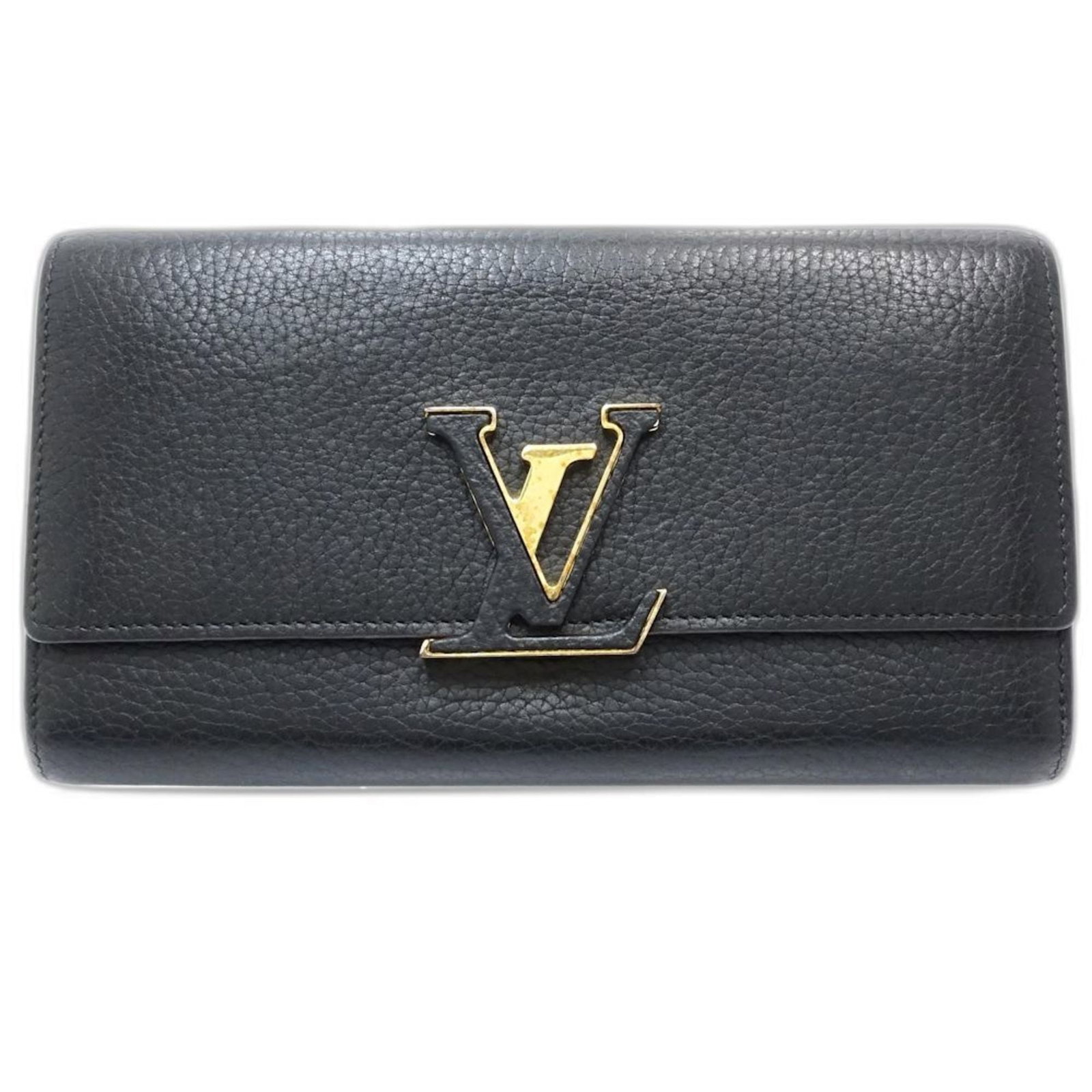 Long Wallet Louis Vuitton Bi Fold: Long Wallet Louis Vuitton Bi Fold Long Wallet Louis Vuitton Bi Fold Noir. This long bi-fold wallet from Louis Vuitton features a sleek Noir color and measures 11cm x 20cm x 2.5cm. Comes with a dust