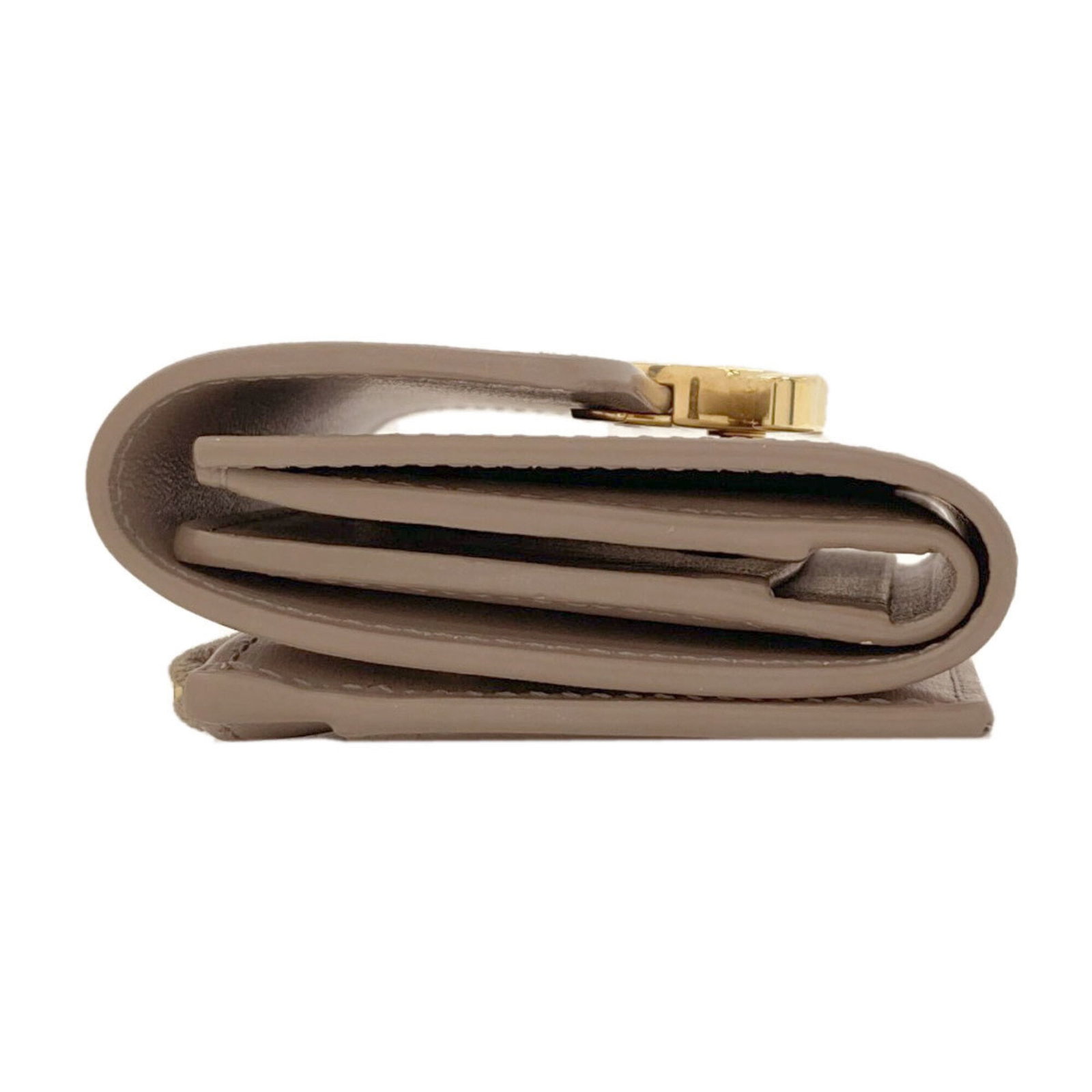Celine Leather Wallet Fold - 3