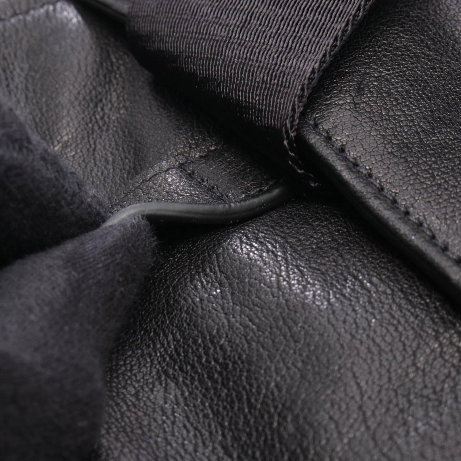 Handbag Leather Backpack Prada - 7