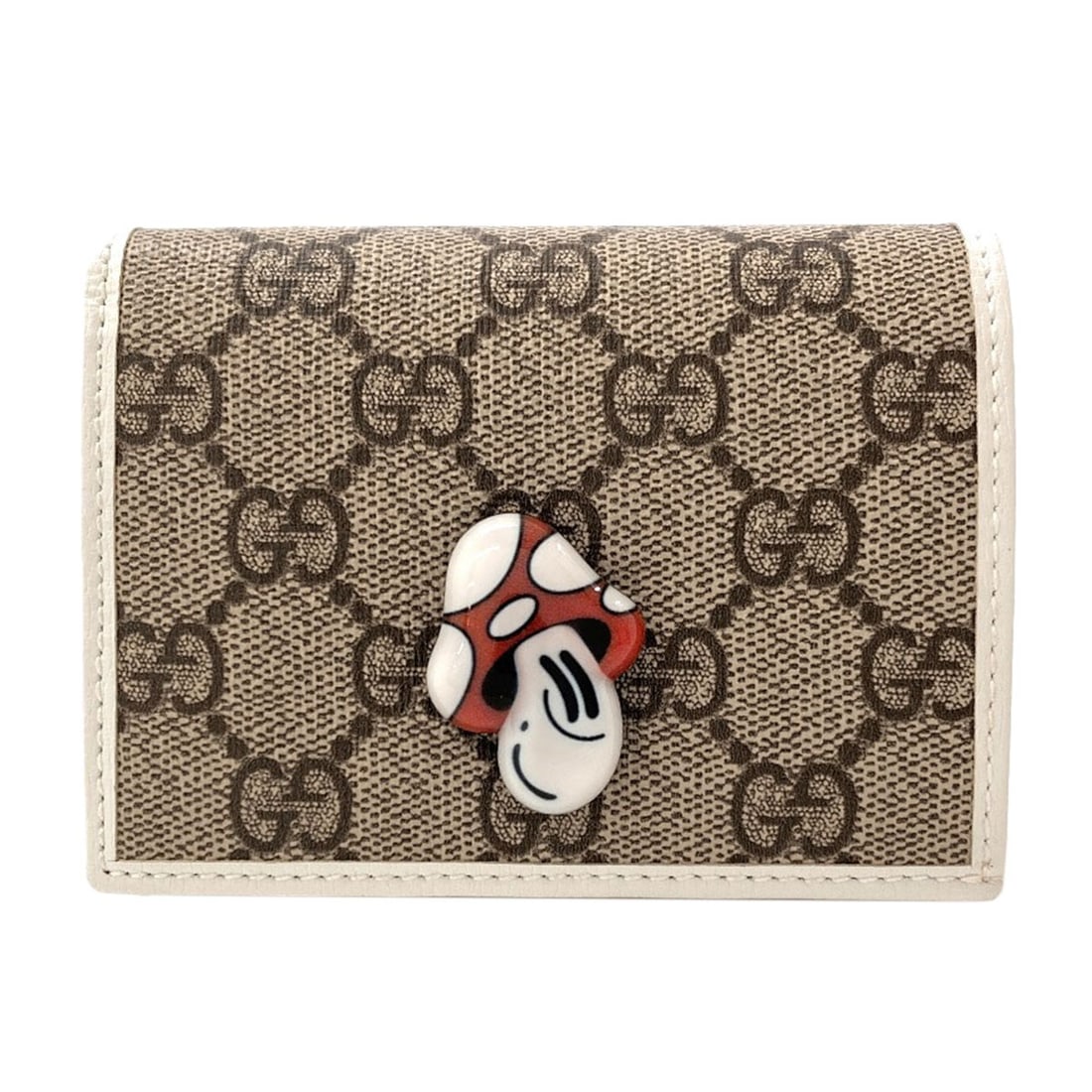 Gucci 784729 Hattie Stewart Collaboration Wallet With Coin Mushroom Bifold (1 of 18)