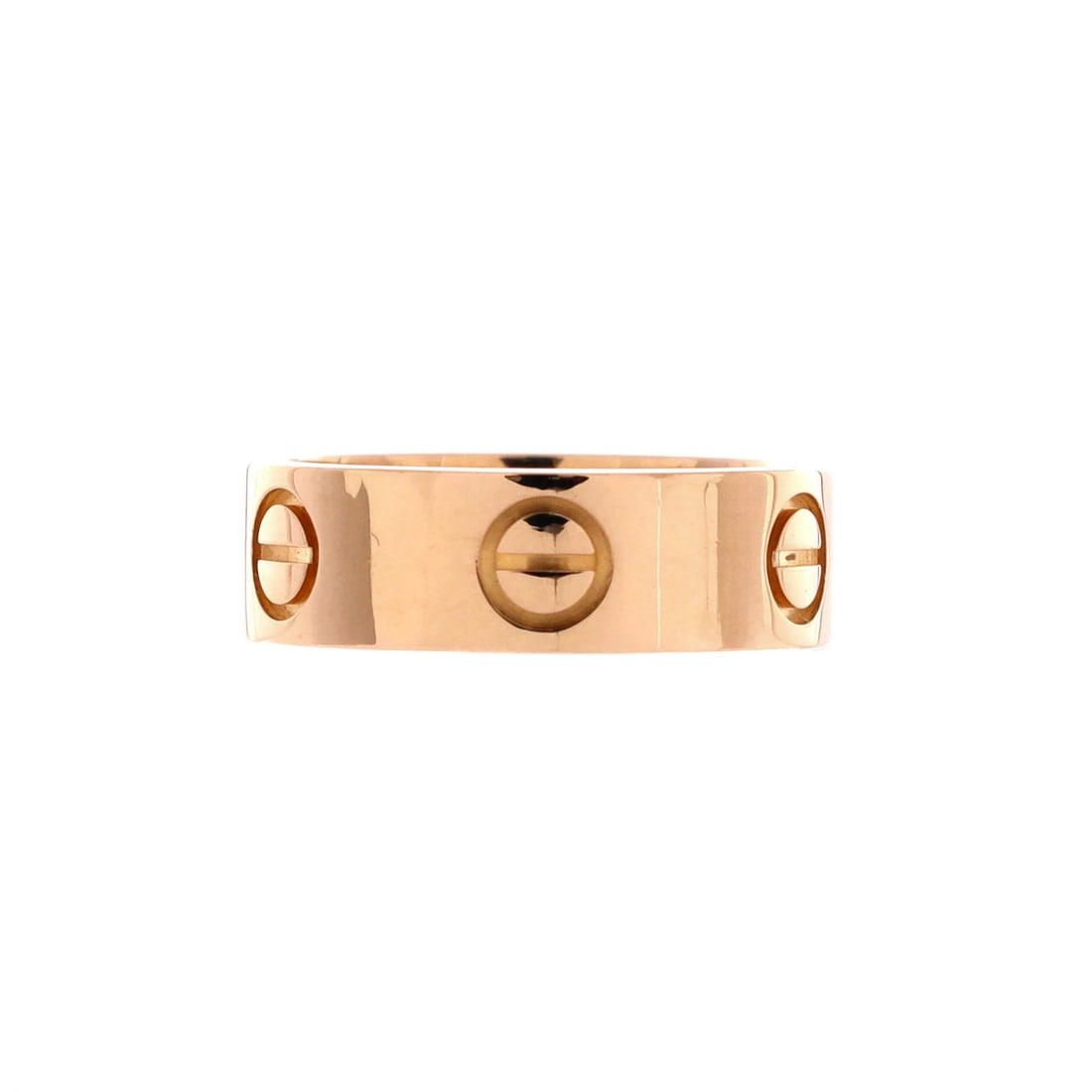 Cartier Love Band Ring Rose Gold: Cartier Love Band Ring Rose Gold The Cartier Love Band Ring in 18K Rose Gold is a stunning piece featuring a rose gold metal band with a width of 5.50 mm. This exquisite ring is made from 18K rose gol