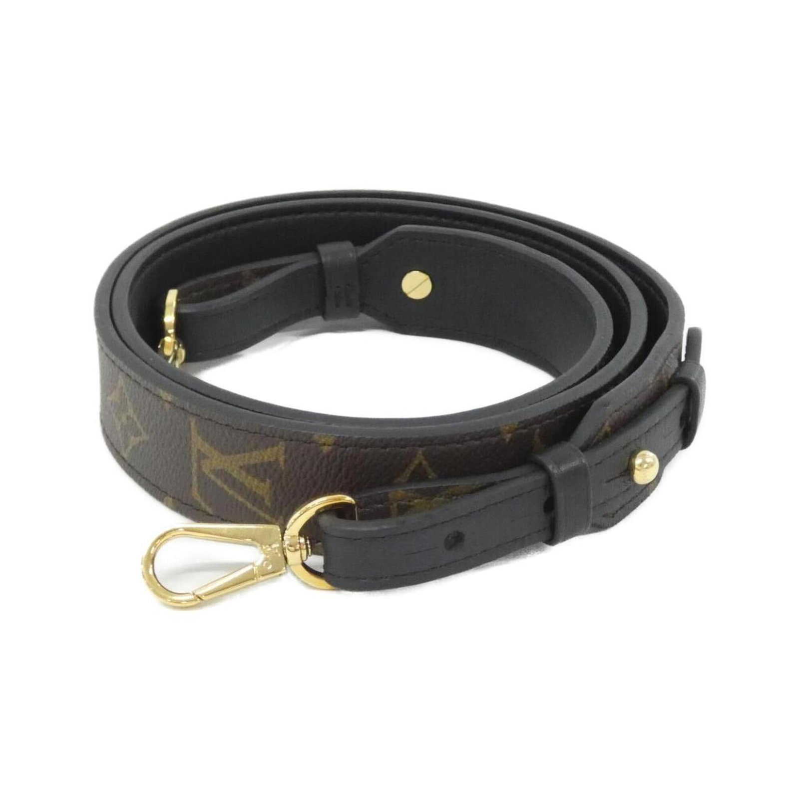 Louis Vuitton Monogram Shoulder Strap Xl J02331: Louis Vuitton Monogram Shoulder Strap Xl J02331 Coated canvas construction and iconic Monogram pattern make this Louis Vuitton shoulder strap a stylish accessory. Measuring 122cm in length, it provide